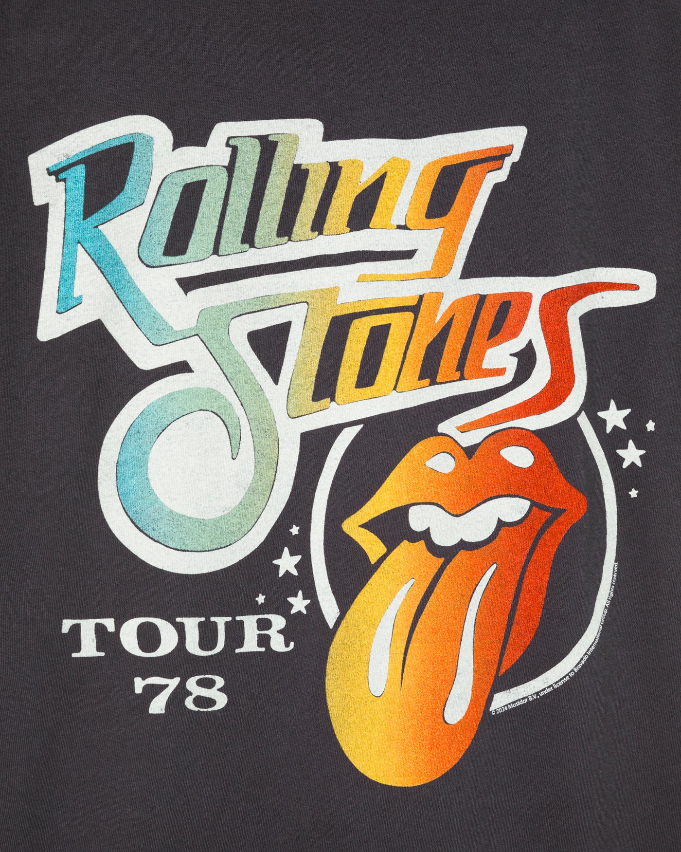 The Rolling Stones Tour '78 Vintage Tee - Image 5