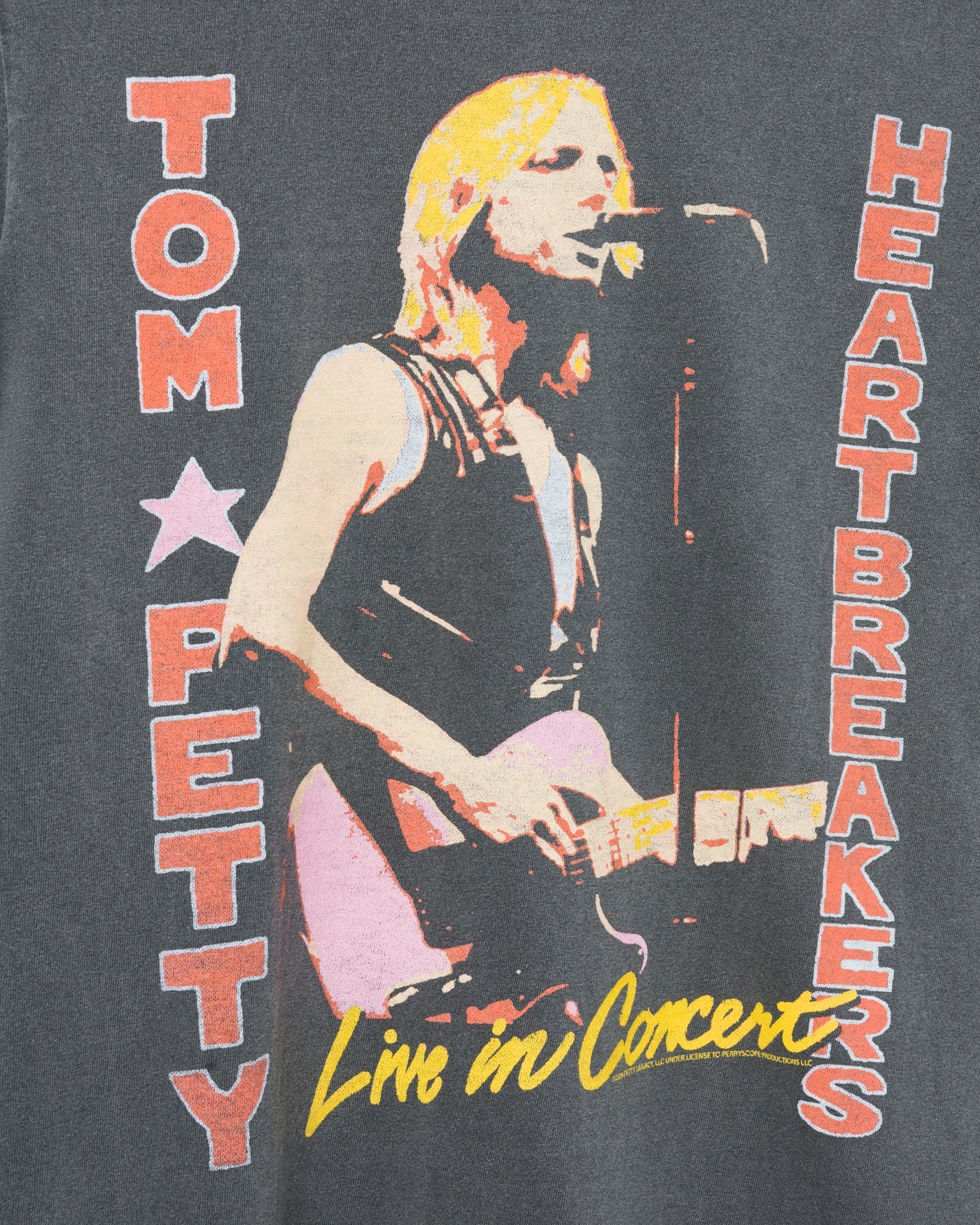 Tom Petty Live In Concert Flea Market Tee - Image 5