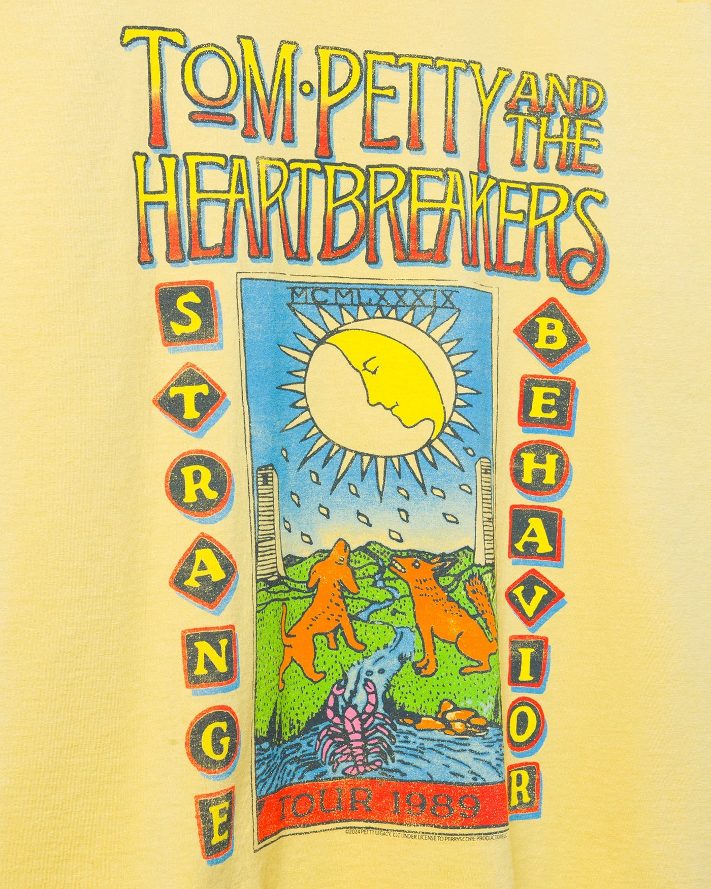 Tom Petty Strange Behavior Flea Market Tee - Image 6