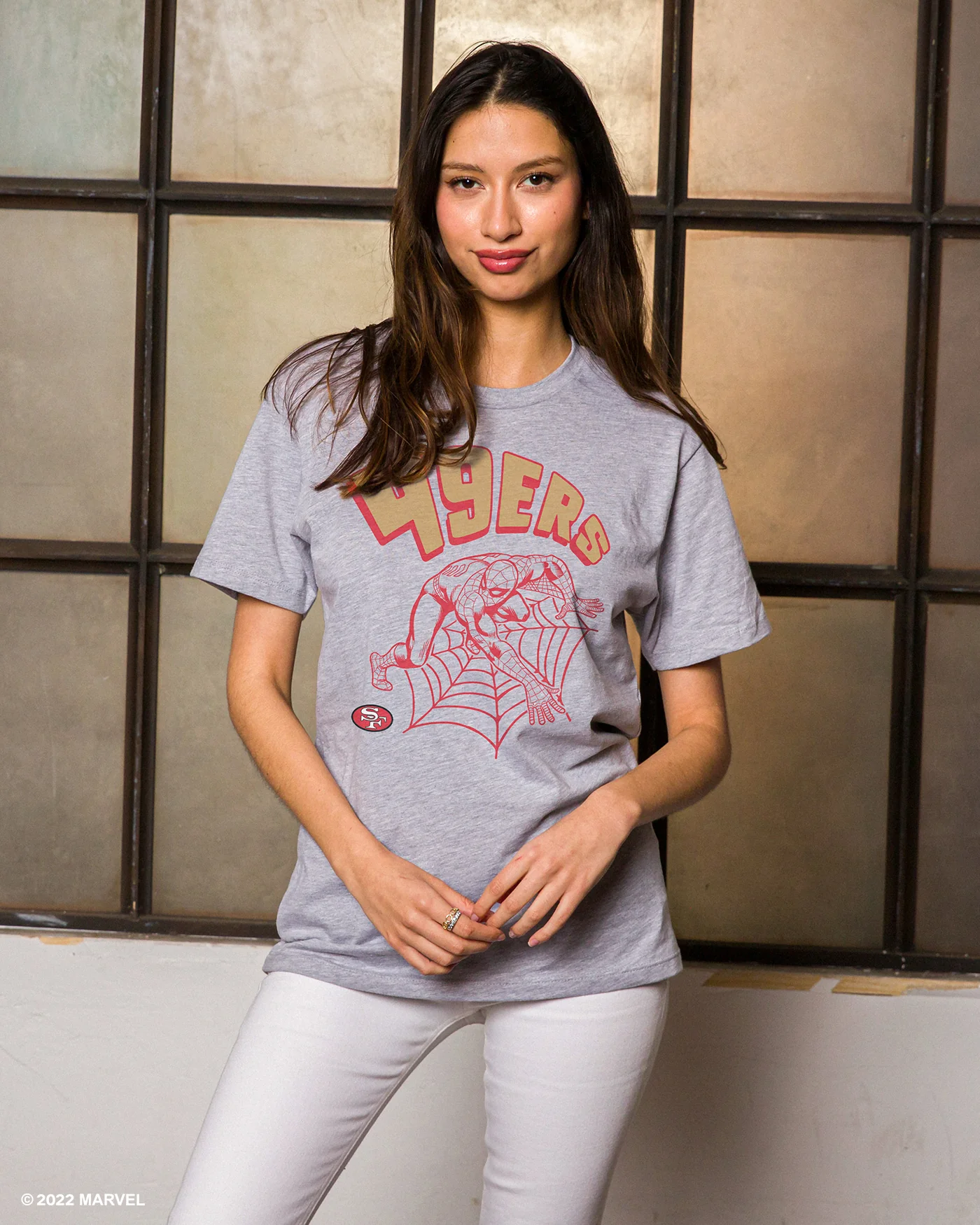 49ers Spider-Man Web Slinger Tee - Image 2