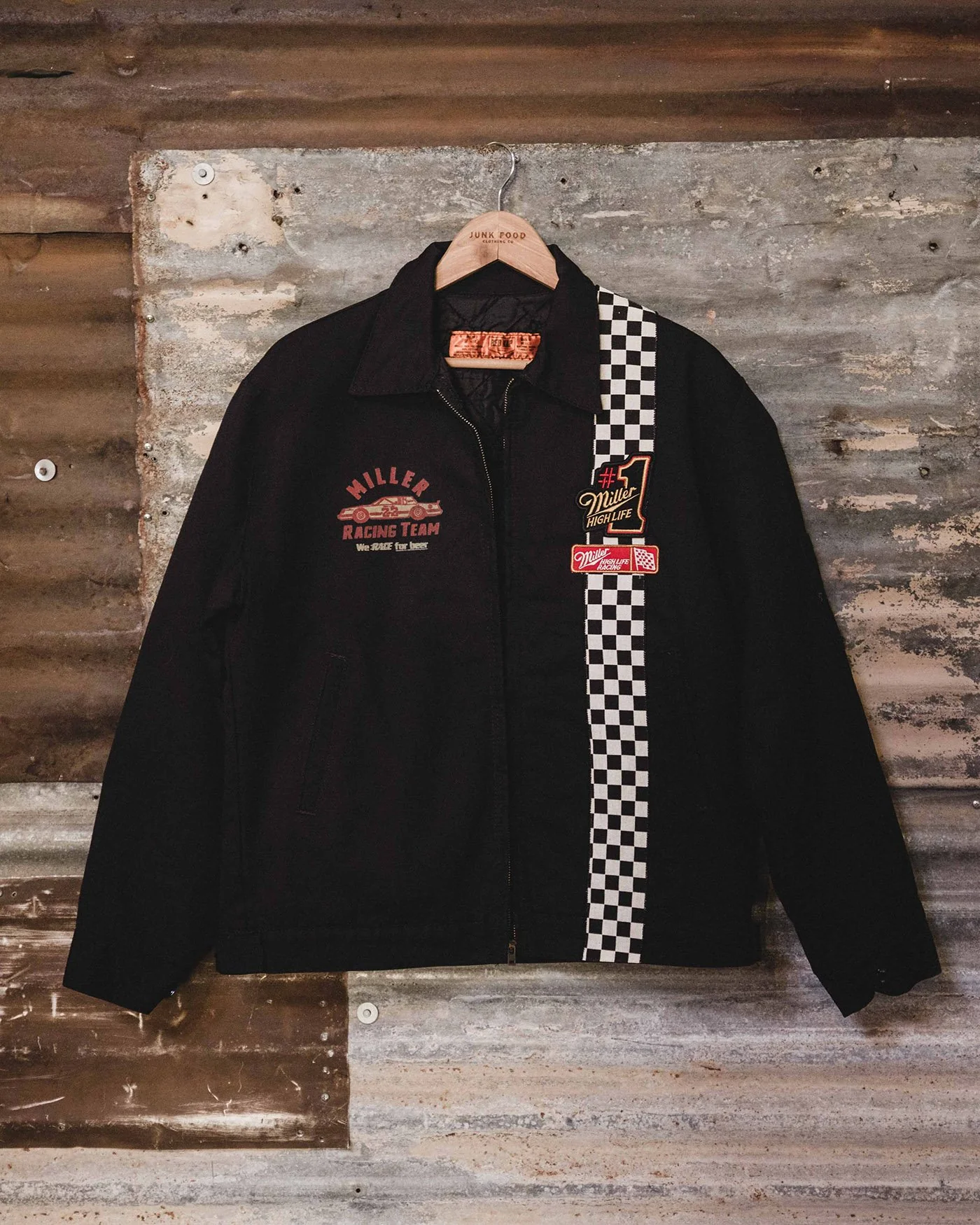 Limited-Edition Miller High Life Racing Pit Crew Vintage Revival Jacket