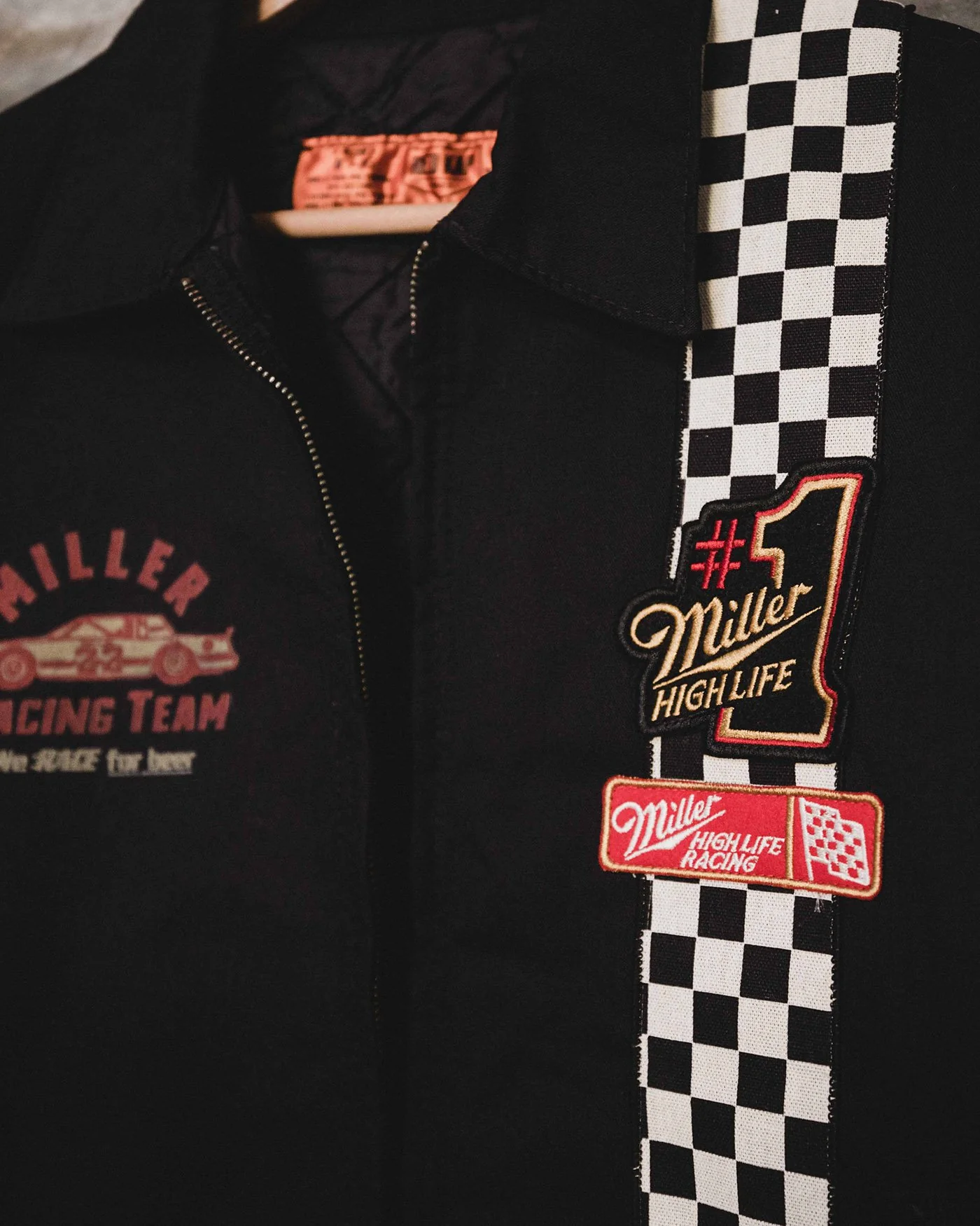 Limited-Edition Miller High Life Racing Pit Crew Vintage Revival Jacket - Image 3