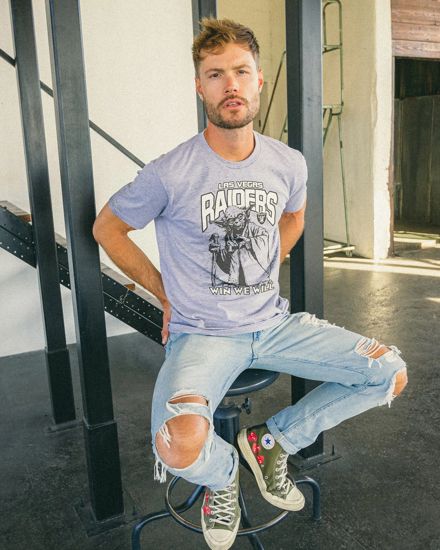 Raiders Star Wars��� Yoda��� Win We Will Tee - Image 2