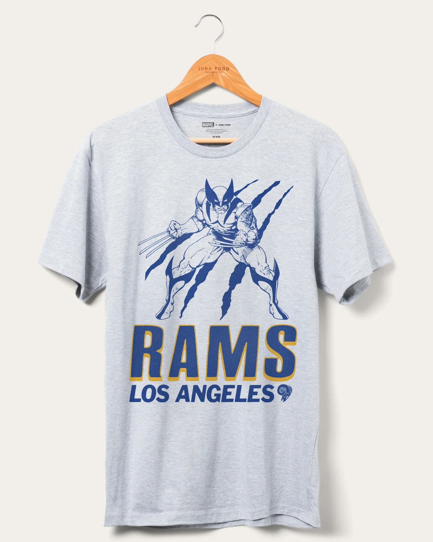 Rams Marvel Wolverine Slash Tee - Image 3