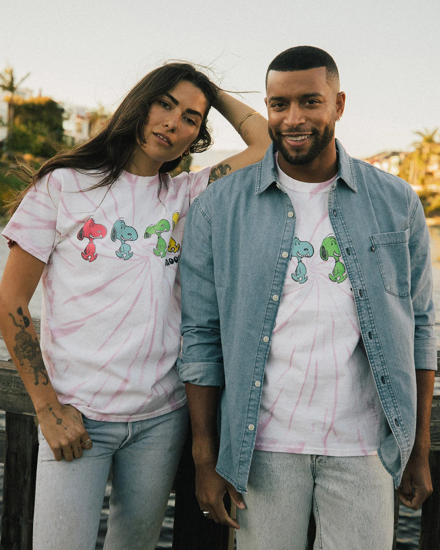 Unisex Snoopy Grateful Pup Flea Market Tee - Image 2