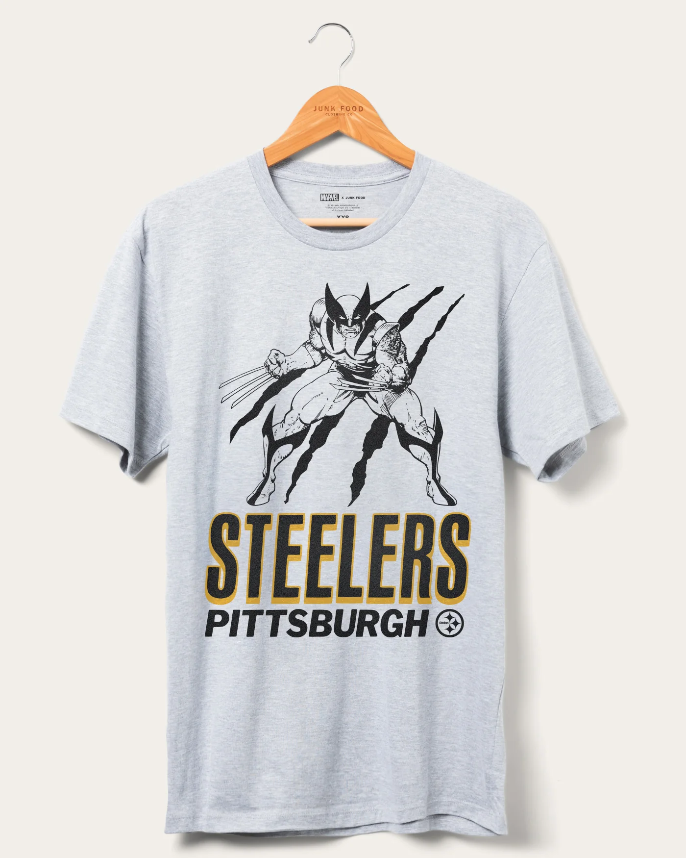 Steelers Marvel Wolverine Slash Tee - Image 3