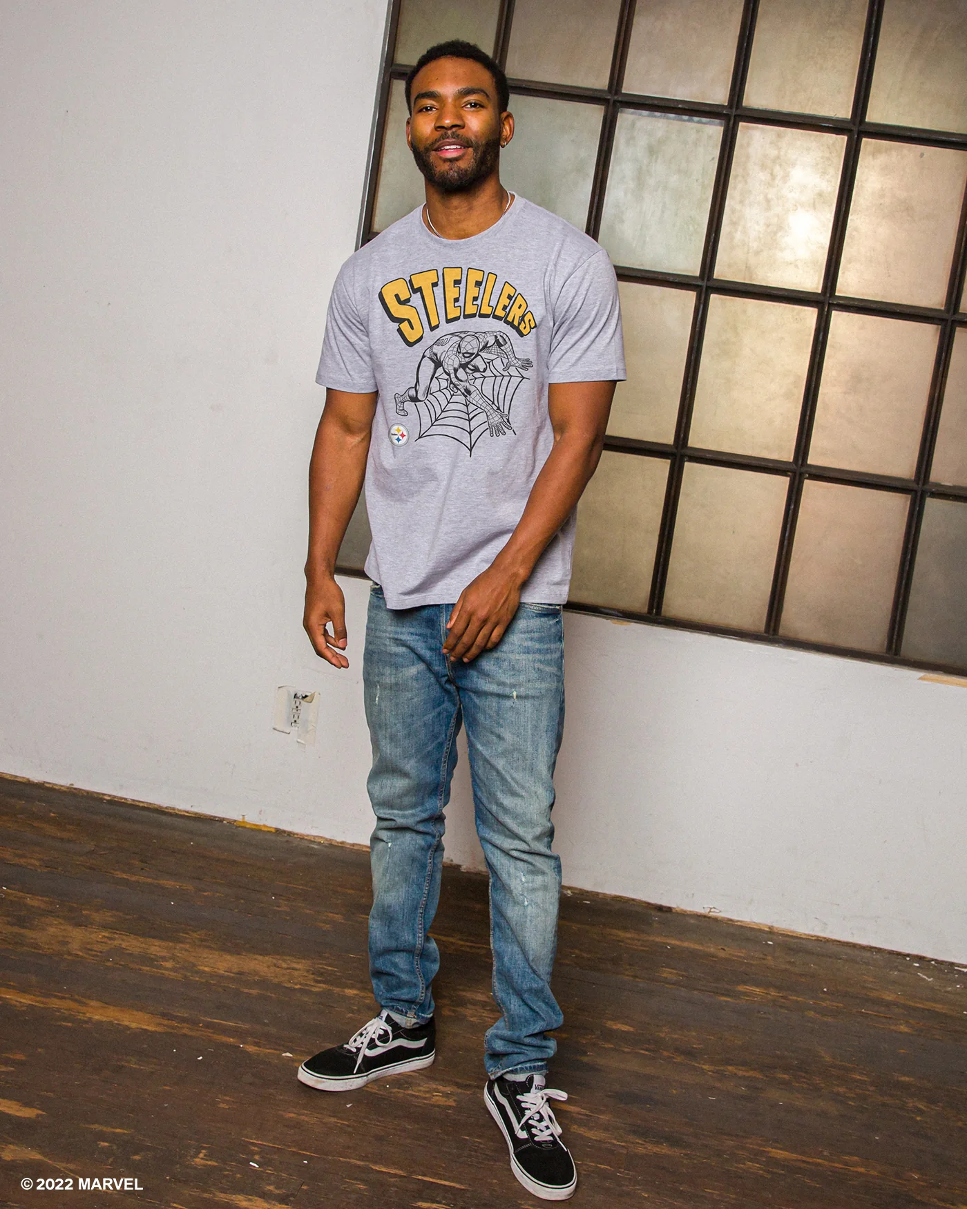 Steelers Spider-Man Web Slinger Tee - Image 2