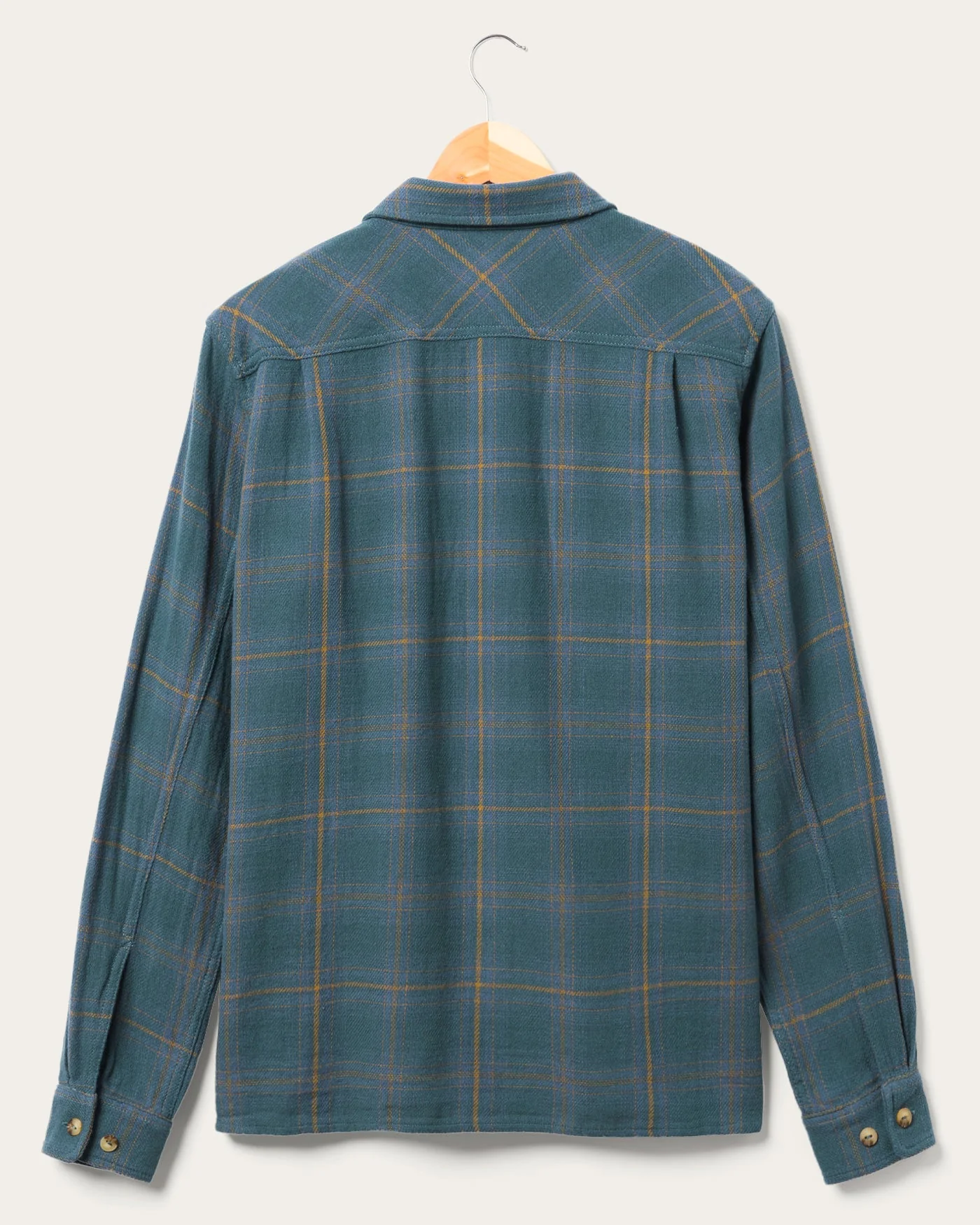 Unisex Twill Plaid Boxy Shirt - Image 5