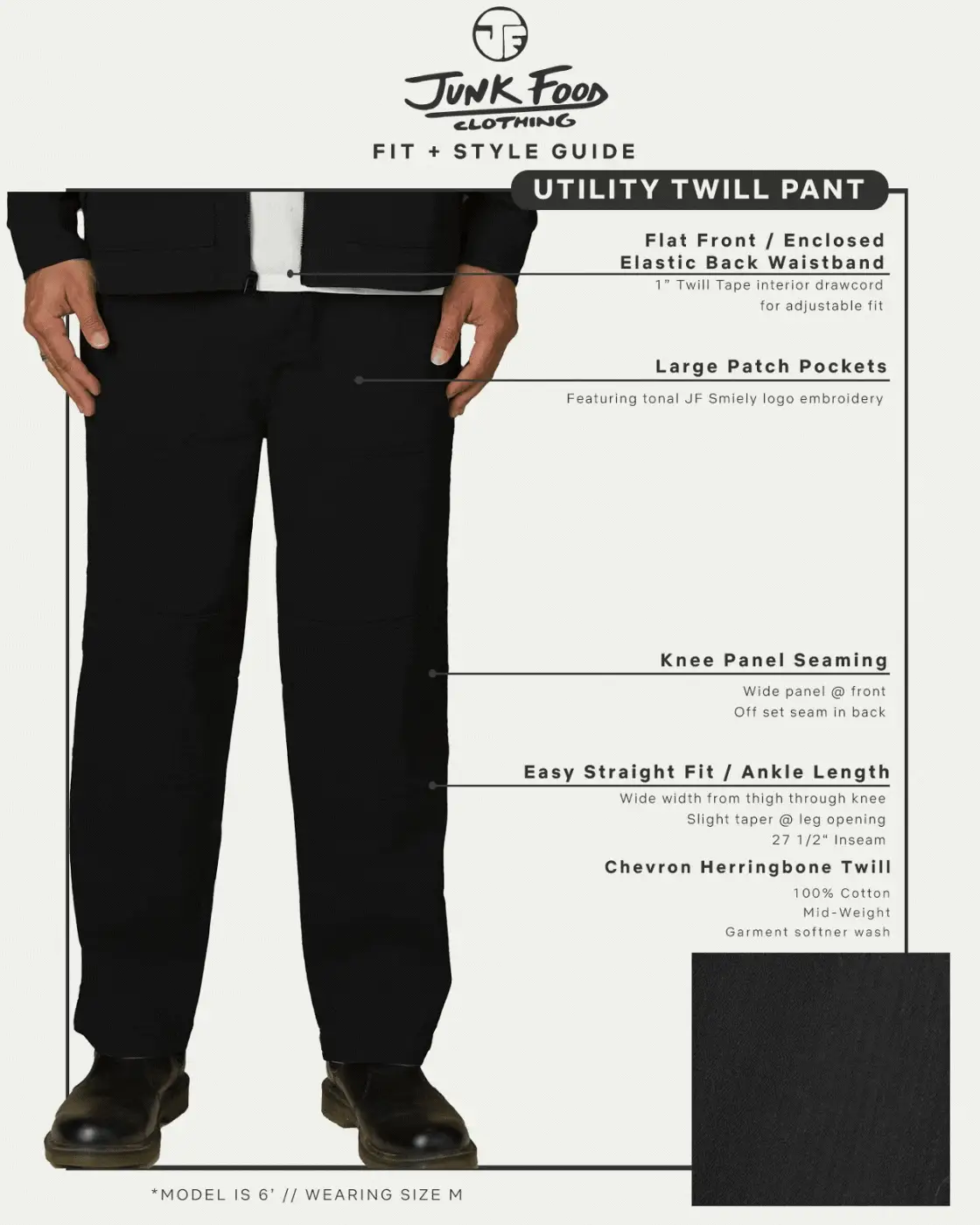 Unisex Utility Twill Pant - Image 9