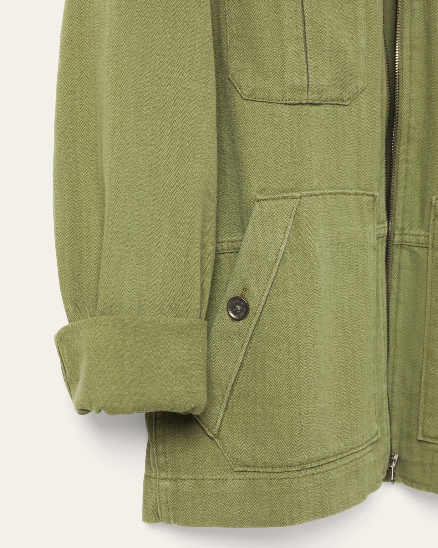 Unisex Utility Twill Shacket - Image 8