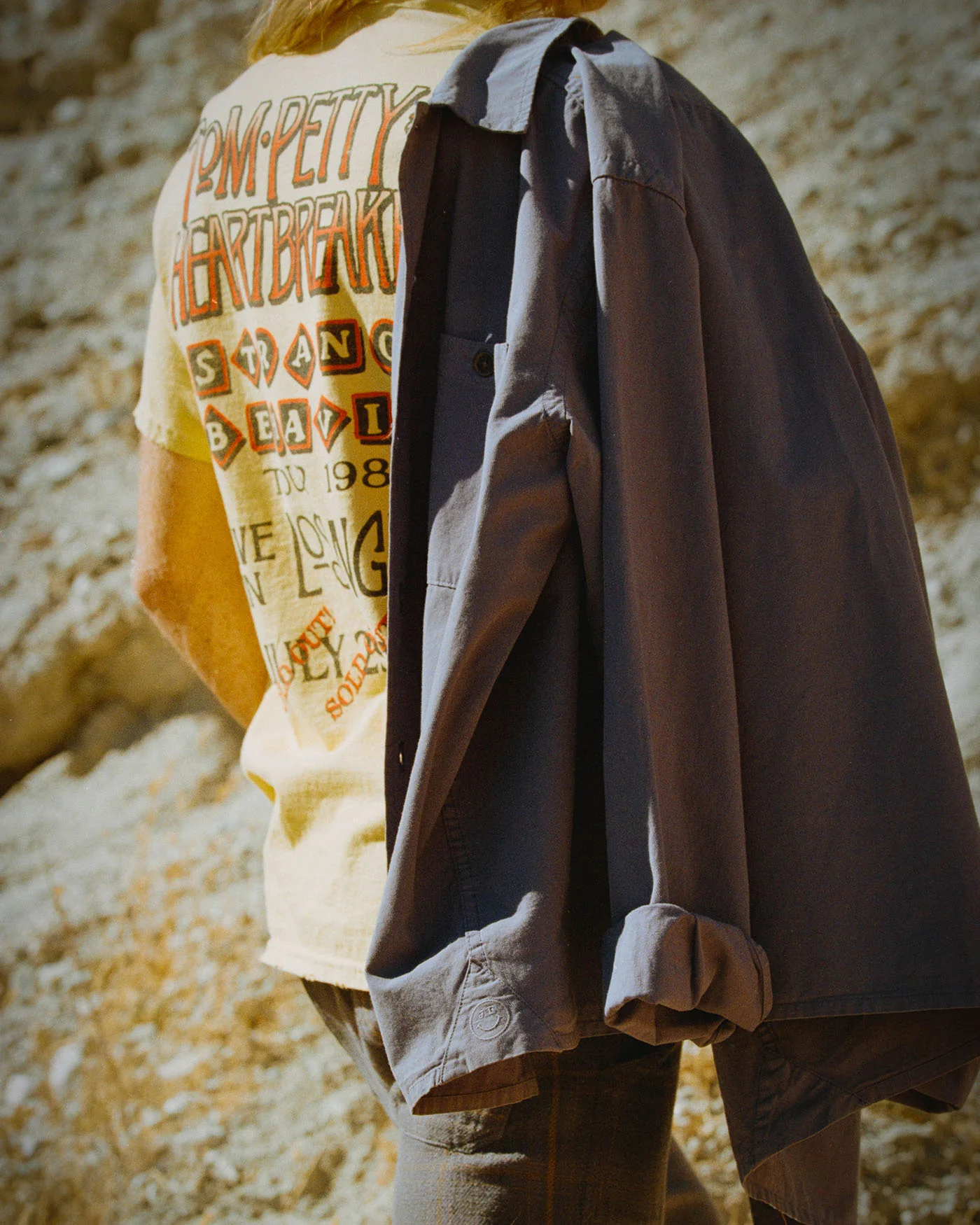 Unisex Washed Twill Work Shirt - Image 3