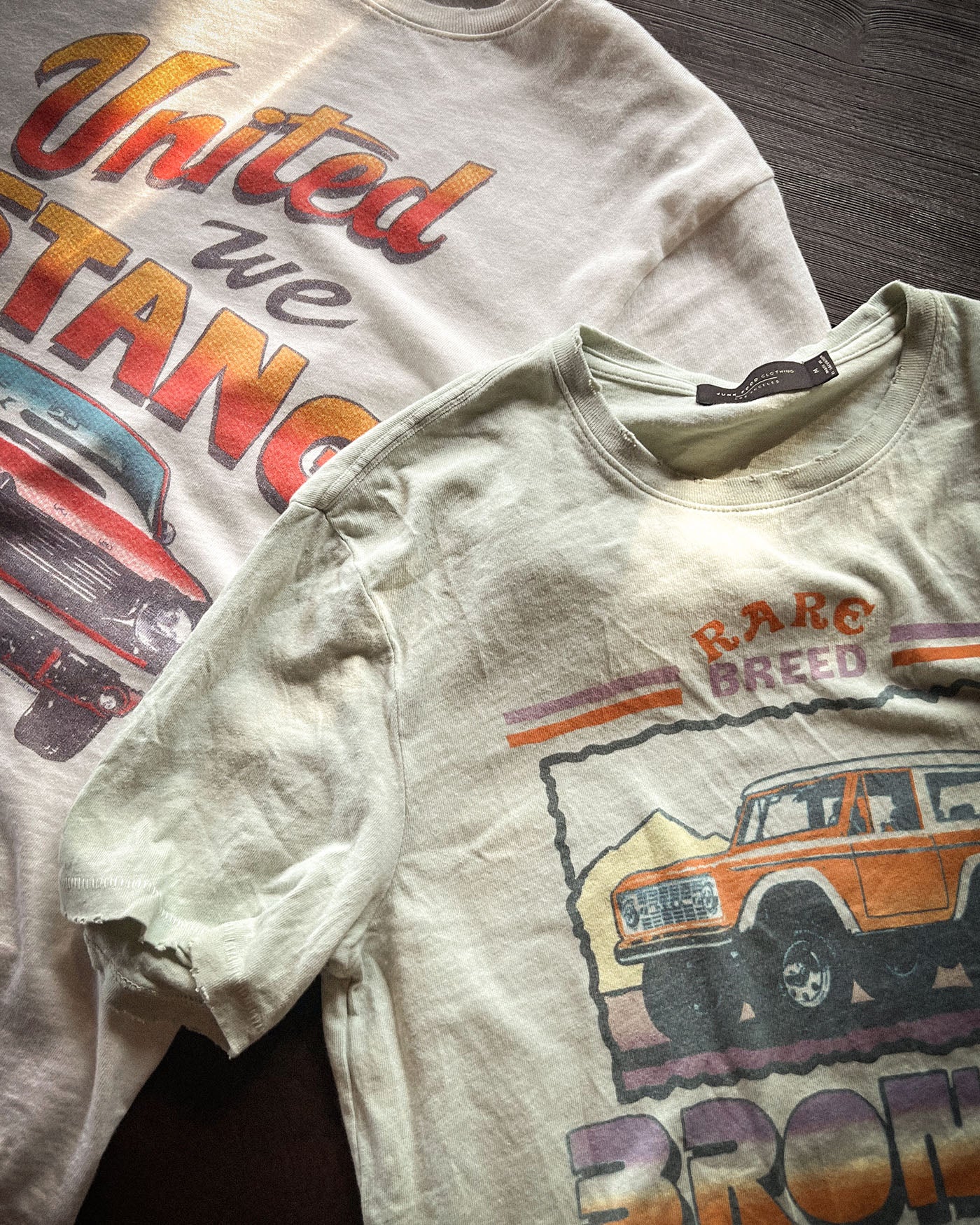 United We Stang Vintage Tee - Image 4
