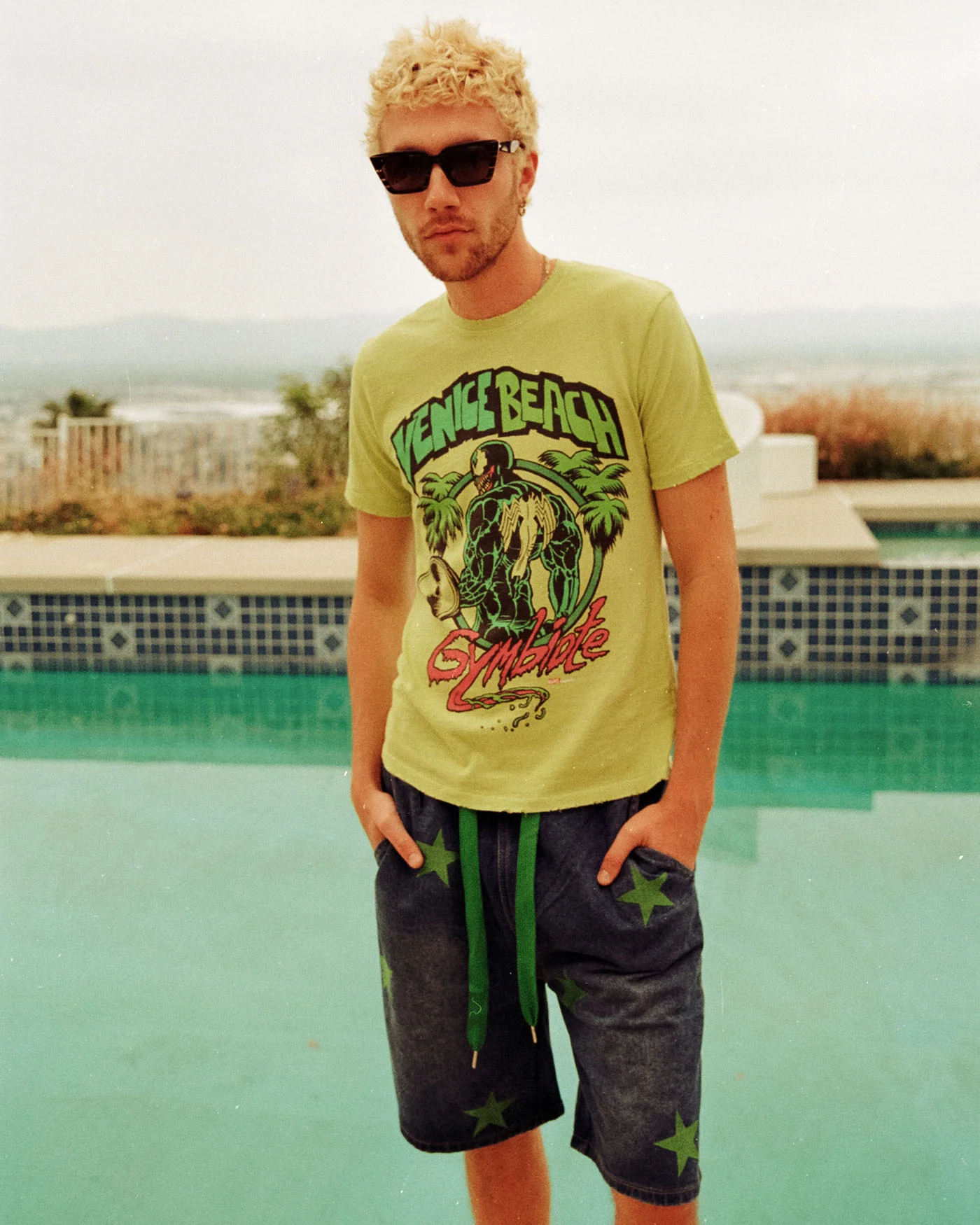 Venice Beach Gymbiote Vintage Tee - Image 2