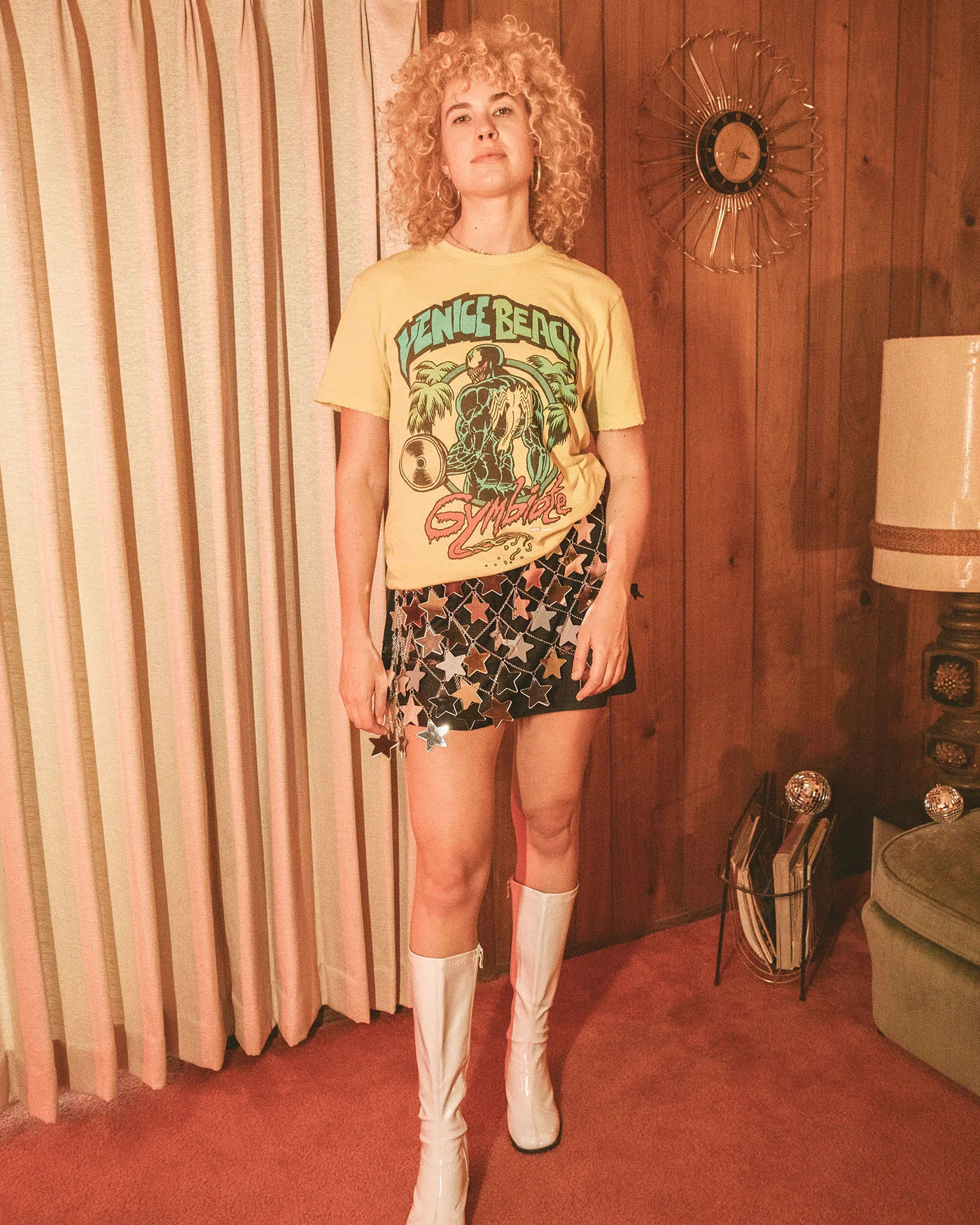 Venice Beach Gymbiote Vintage Tee - Image 3