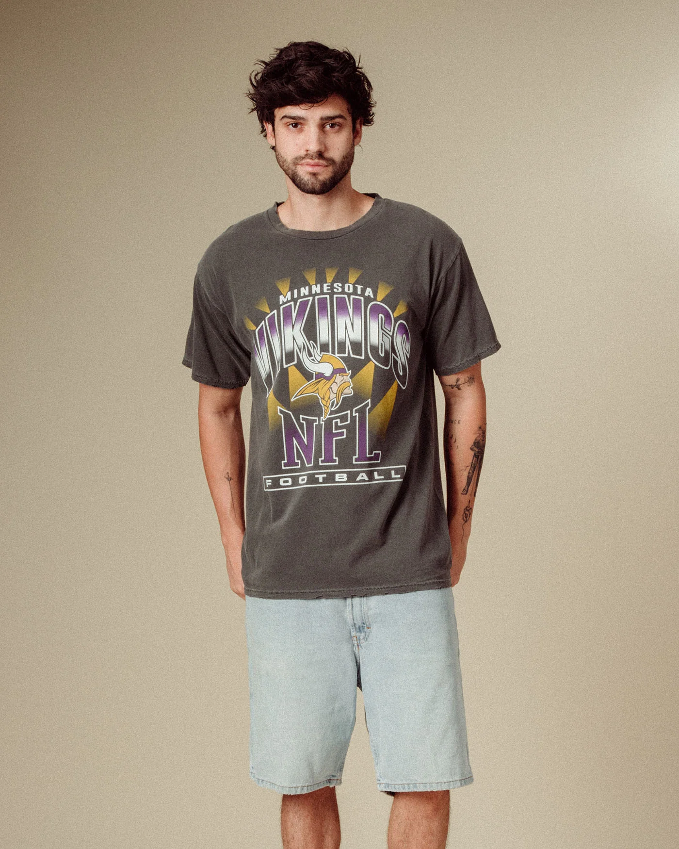 Minnesota Vikings Chrome Flea Market Tee - Image 2
