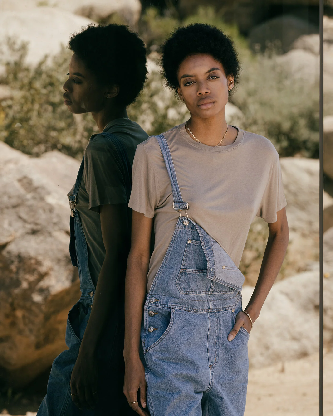 Women's Vintage Tissue Tee - Image 2