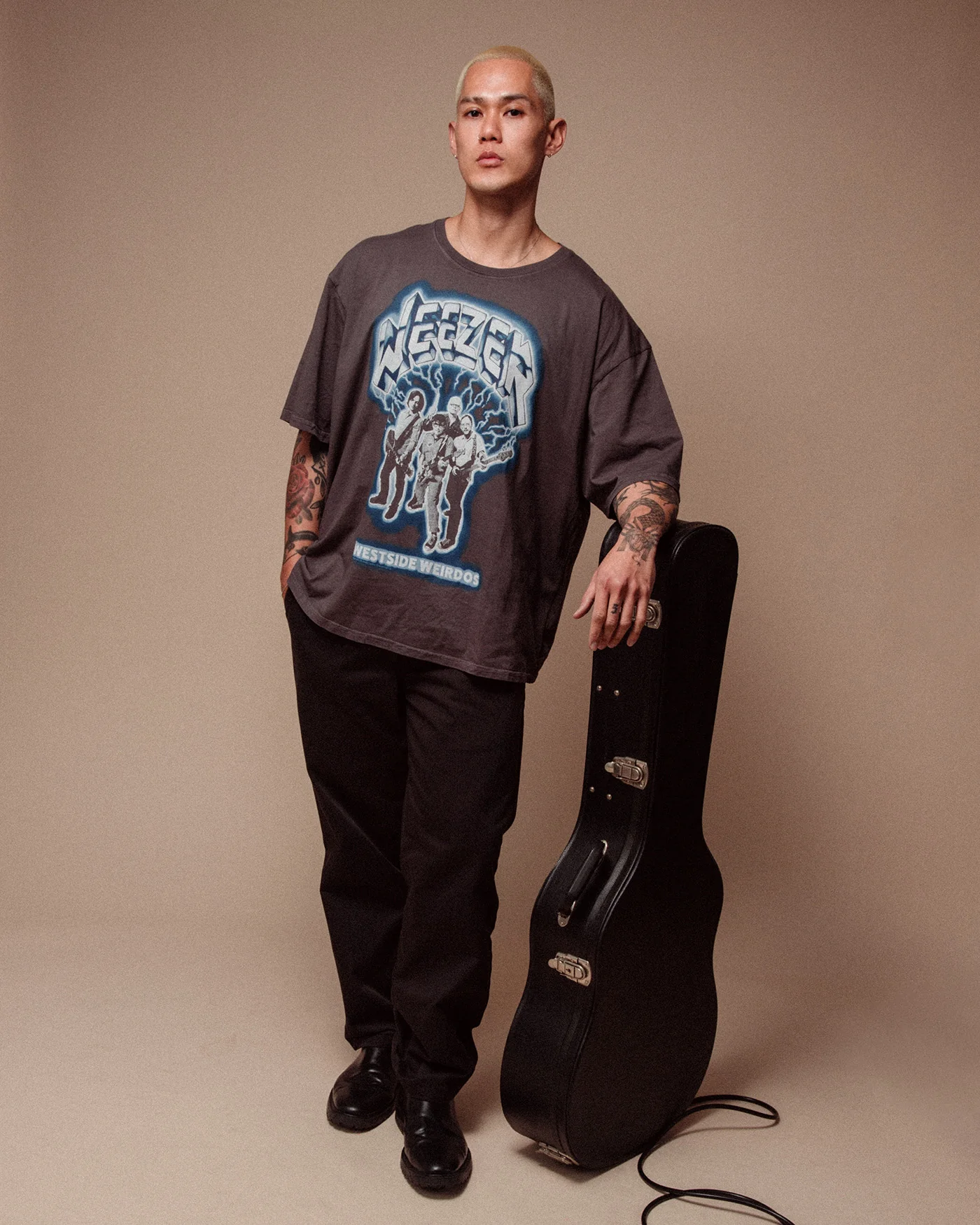 Weezer Westside Weirdos Oversized Tee - Image 3