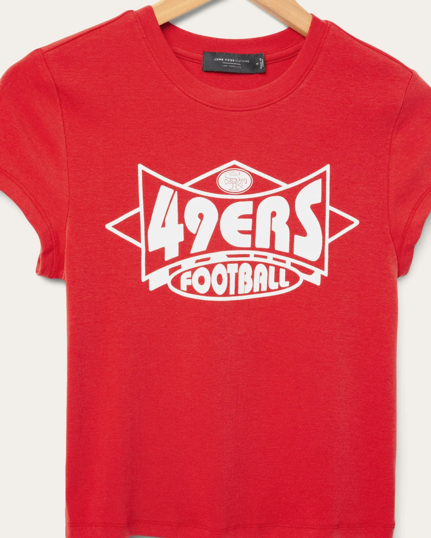 Women's San Francisco 49ers Baby Tee - Image 3