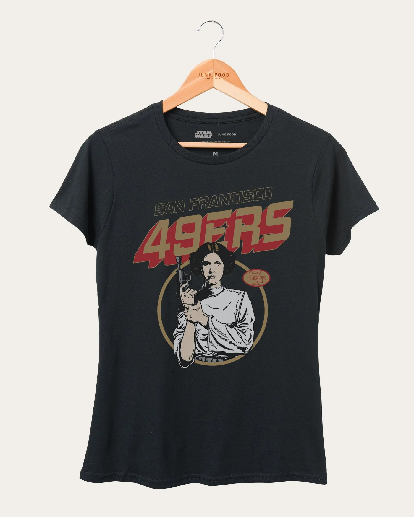 Women's 49ers Star Wars��� Princess Leia Tee
