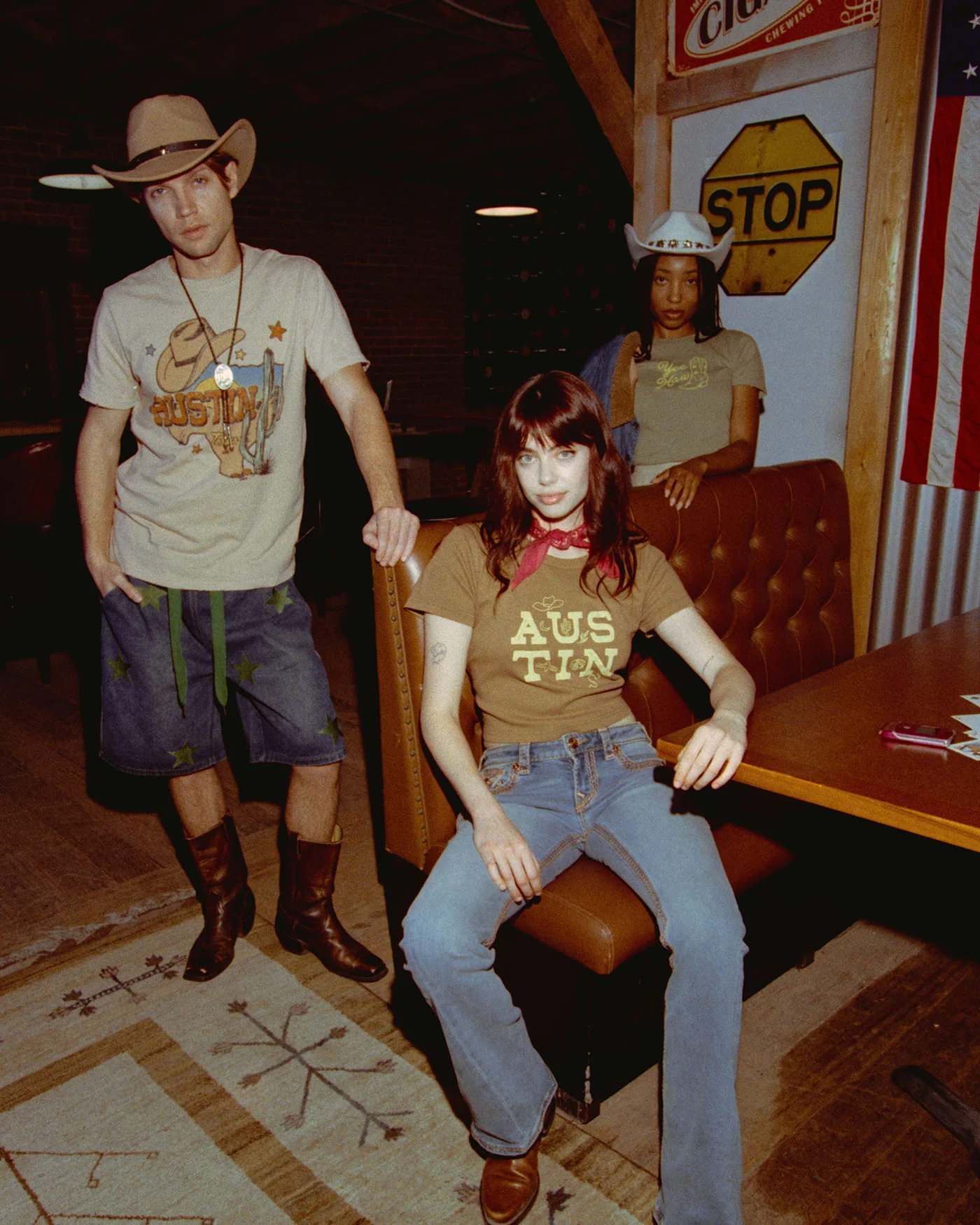 Women's Austin Texas Baby Tee - Image 3