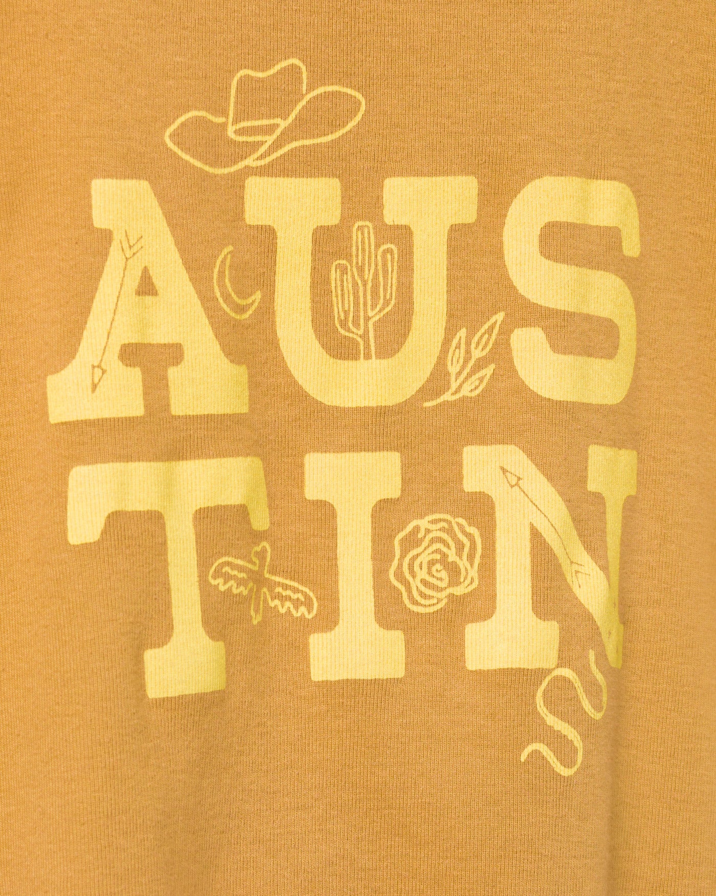 Women's Austin Texas Baby Tee - Image 5