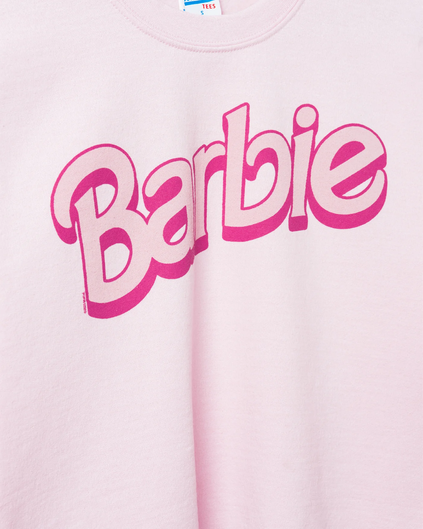 Women's Barbie Cropped Flea Market Fleece - Image 4