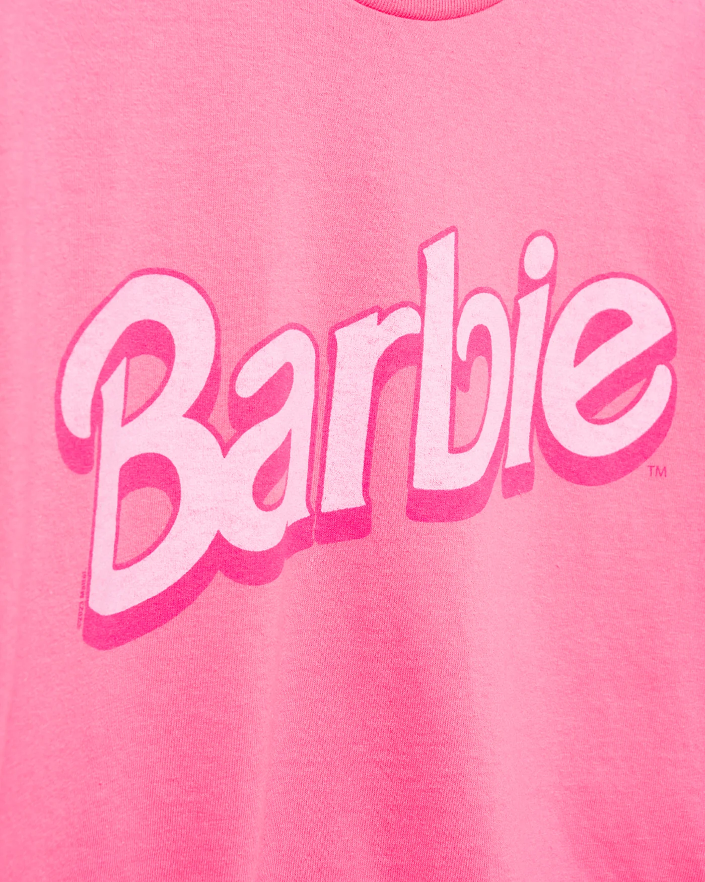 Women's Barbie Flea Market Crop Tee - Image 5
