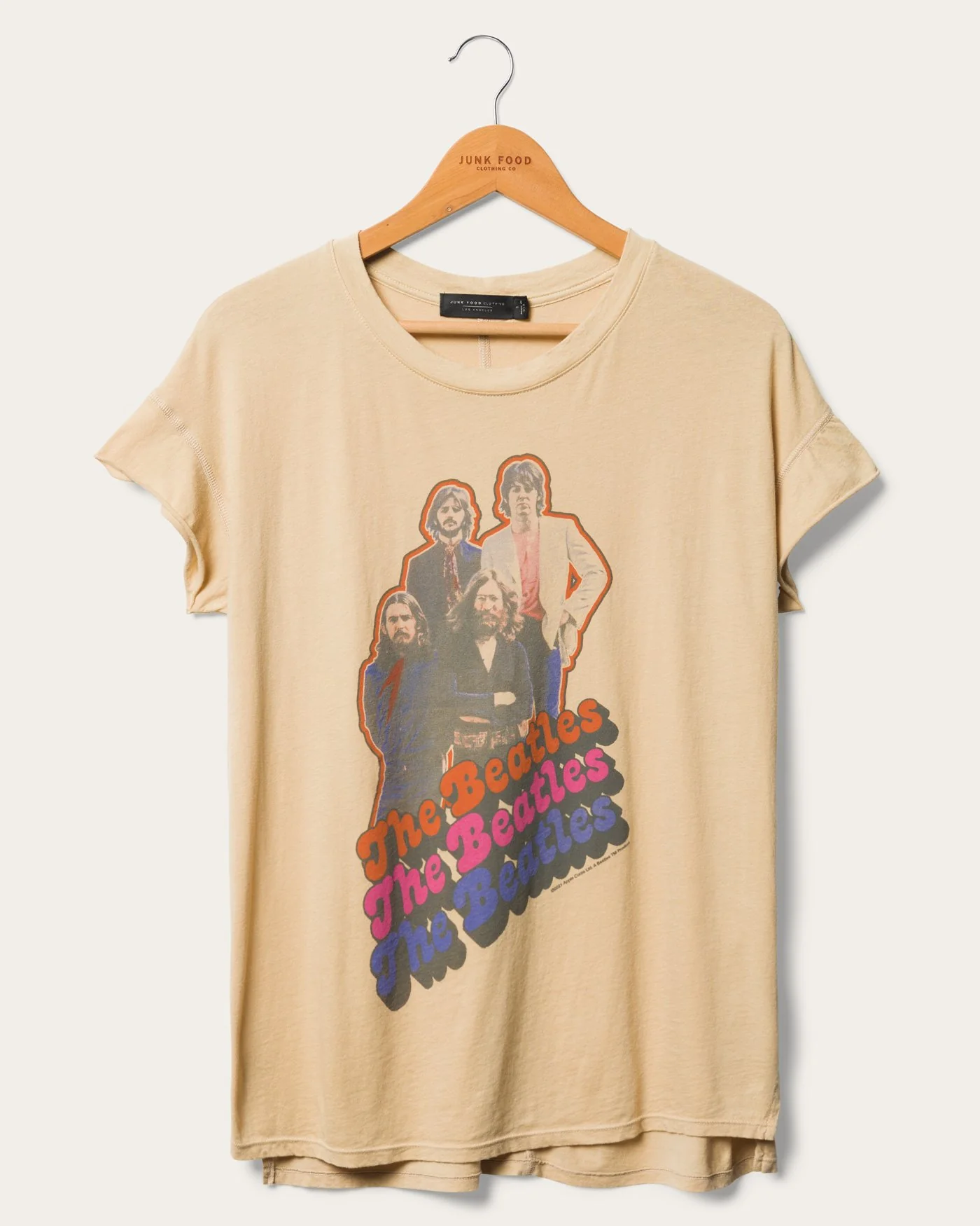 Women's The Beatles Group Pose Easy Tee