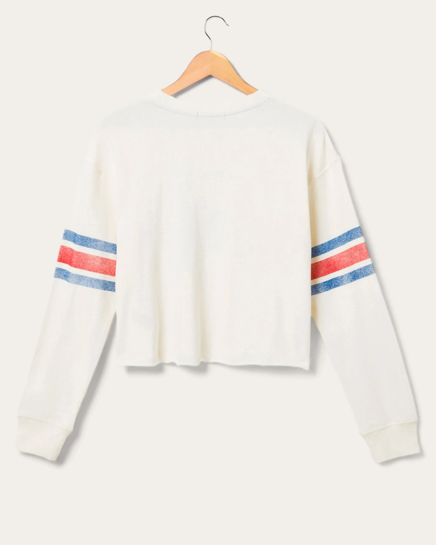 Women's Buffalo Bills Kickoff Crop Crew Fleece - Image 2