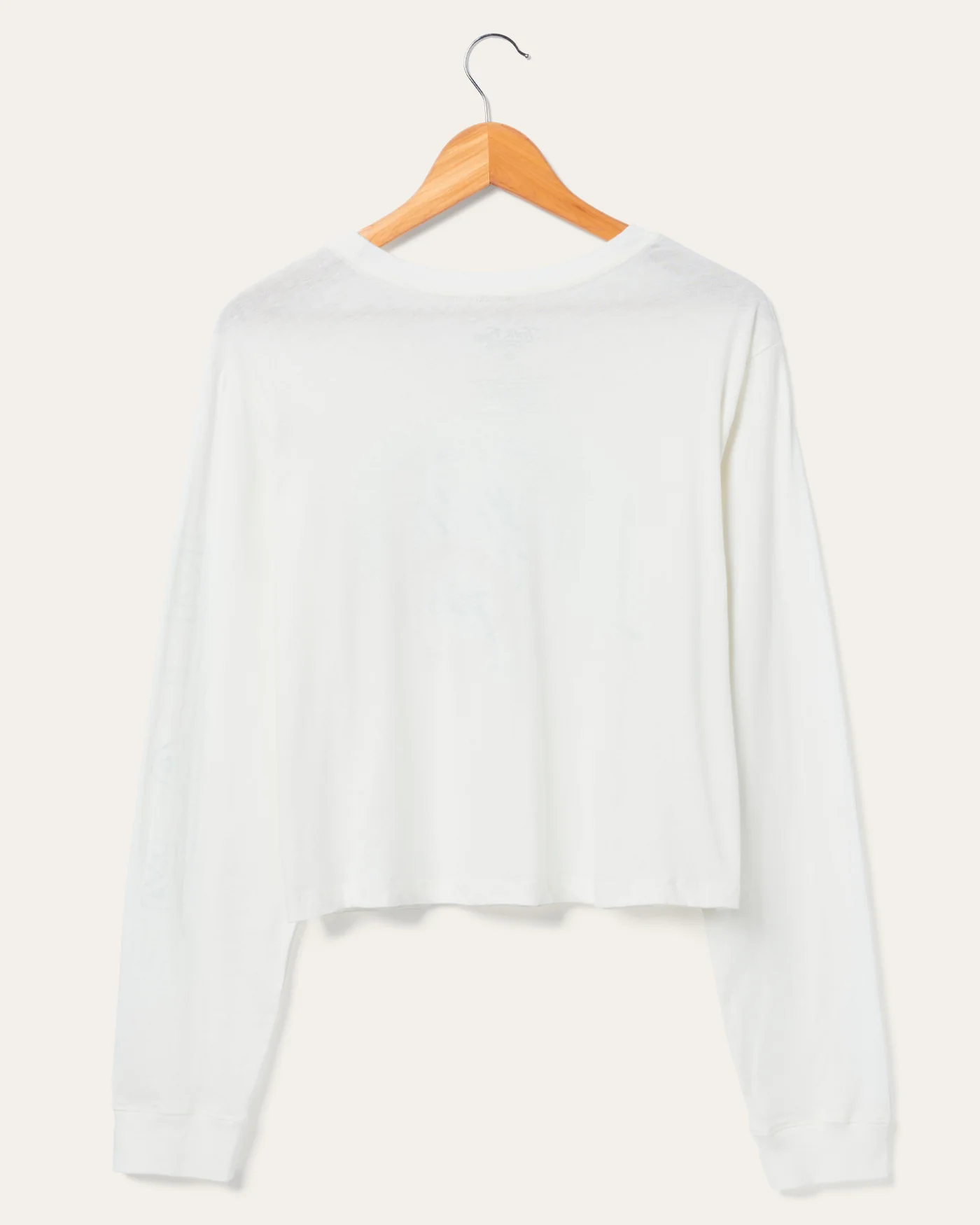 Women's Buffalo Bills Touchdown Long Sleeve Crop Tee - Image 4