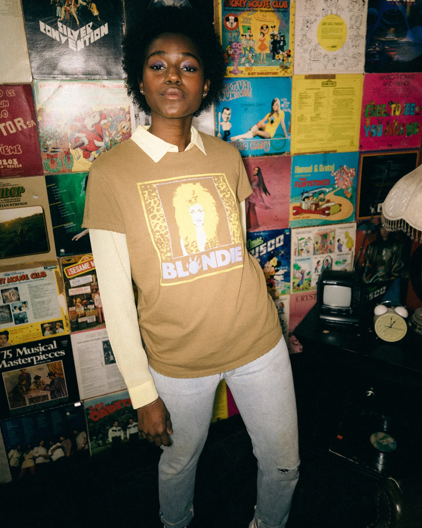 Women's Blondie 1982 Tour Vintage Tee - Image 3