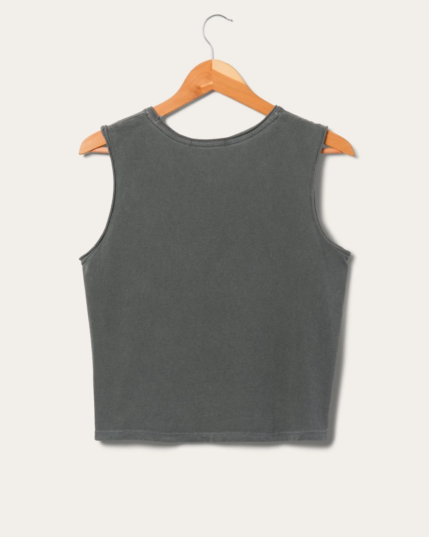 Women's Blondie Gold Cropped Muscle Tank - Image 4