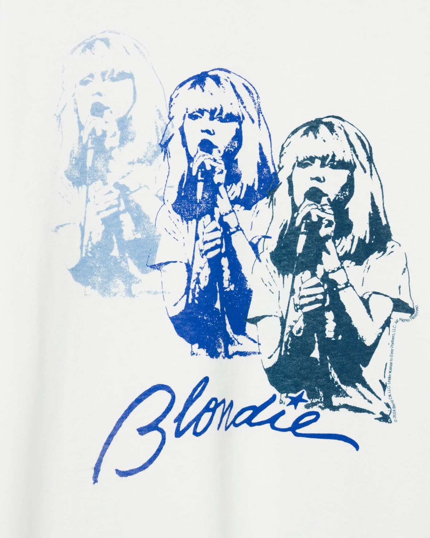 Women's Blondie Indigo Original Tee - Image 5
