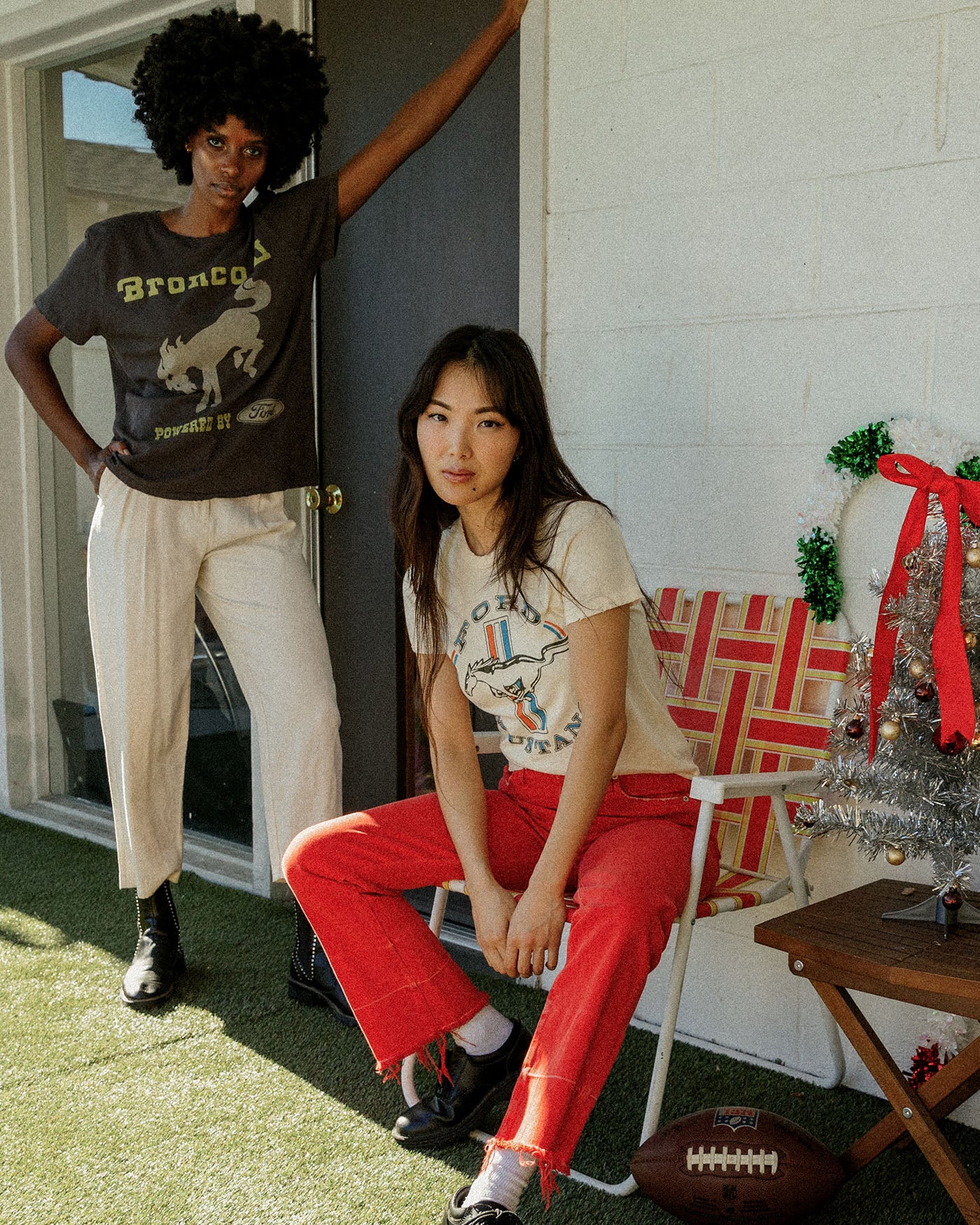 Women's Bronco Get Up and Go Vintage Tee - Image 5