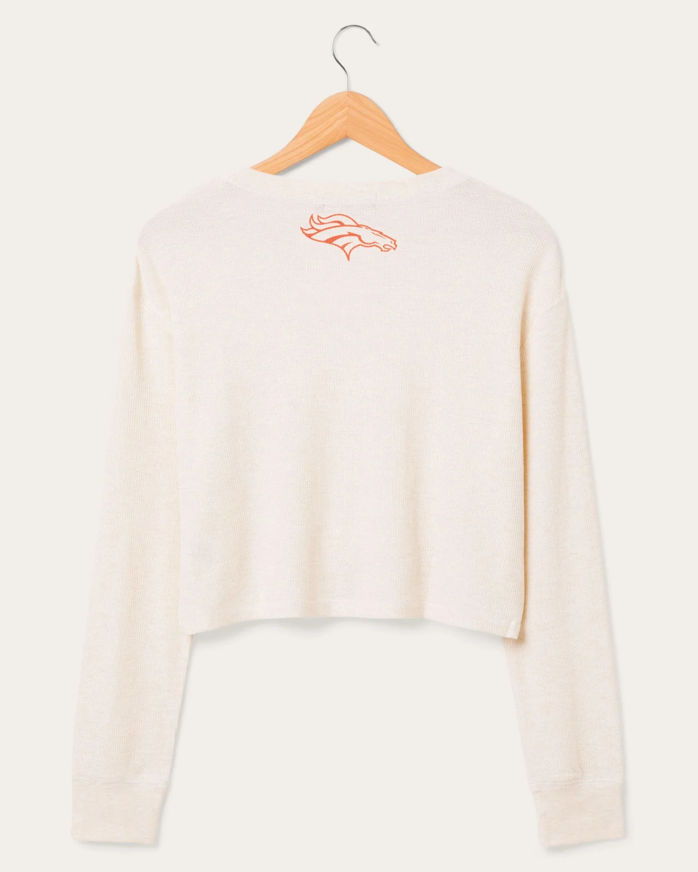 Women's Denver Broncos Sunday Crop Thermal - Image 2