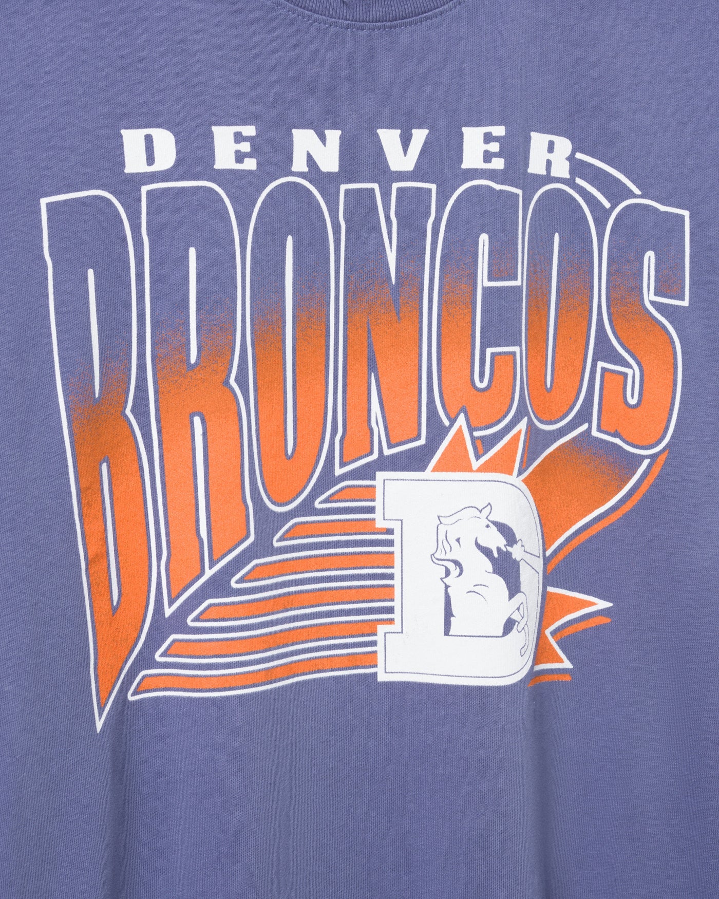 Women's Denver Broncos Vintage Tee - Image 3