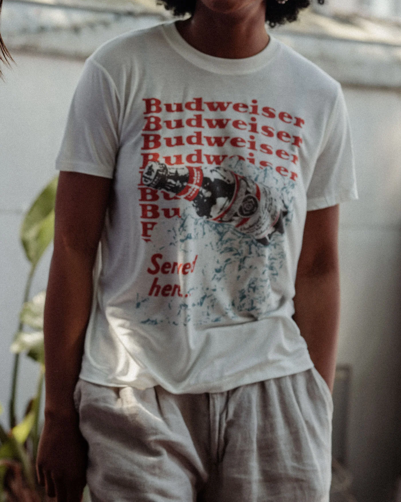 Women's Budweiser Ice Vintage Tissue Tee - Image 3