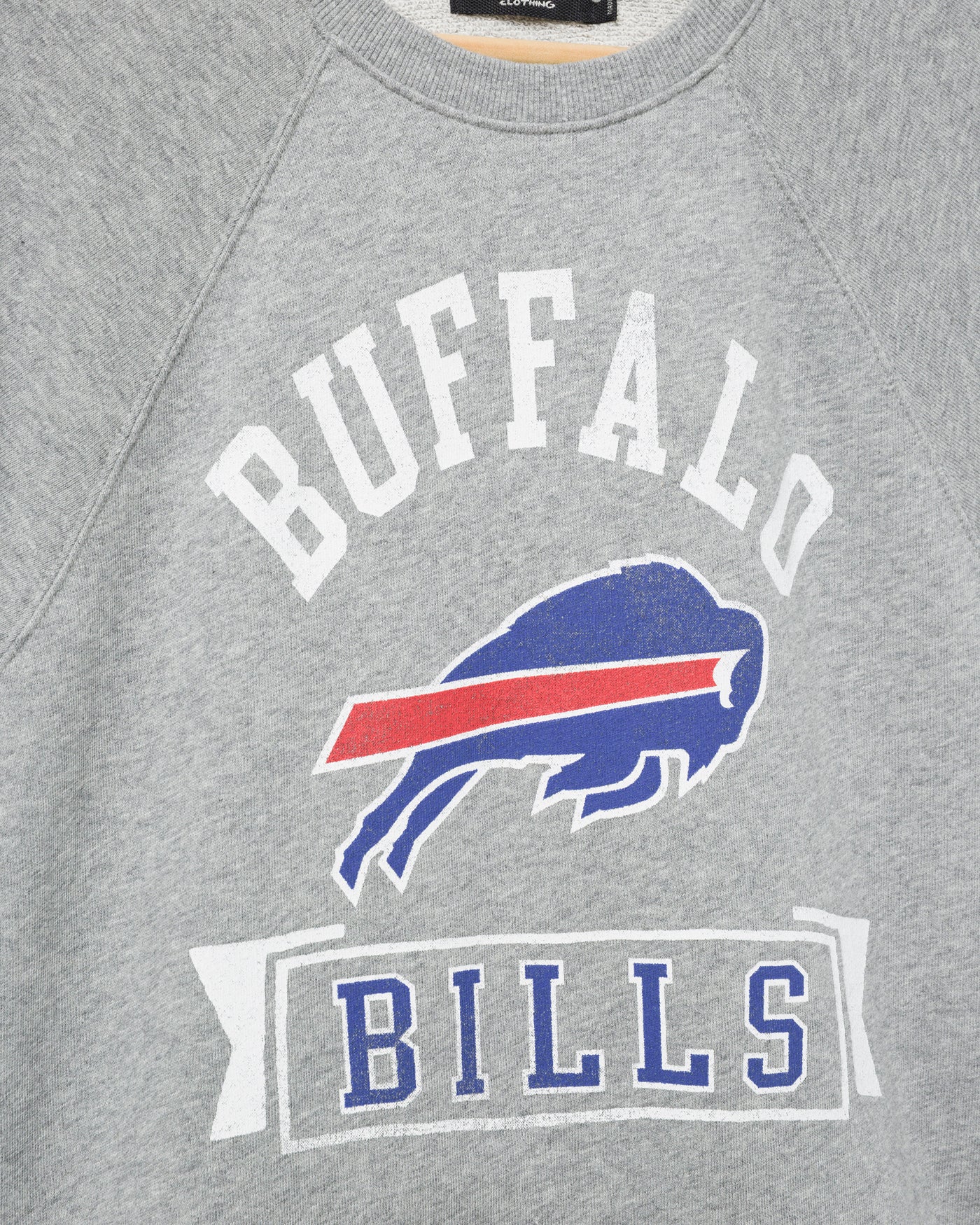 Women's Buffalo Bills Raglan Fleece Tank - Image 3