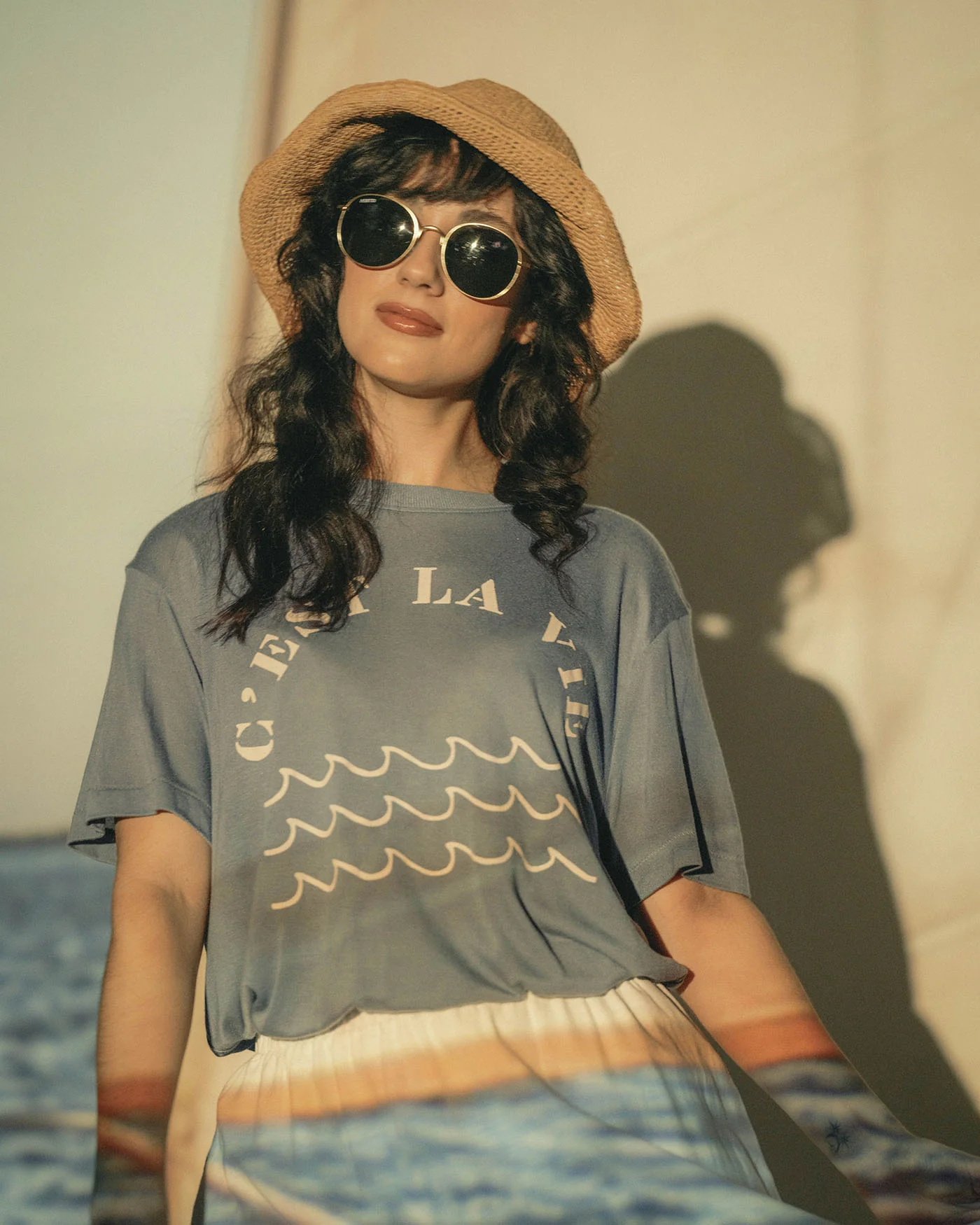 Women's C'est La Vie Vintage Tissue Tee - Image 2