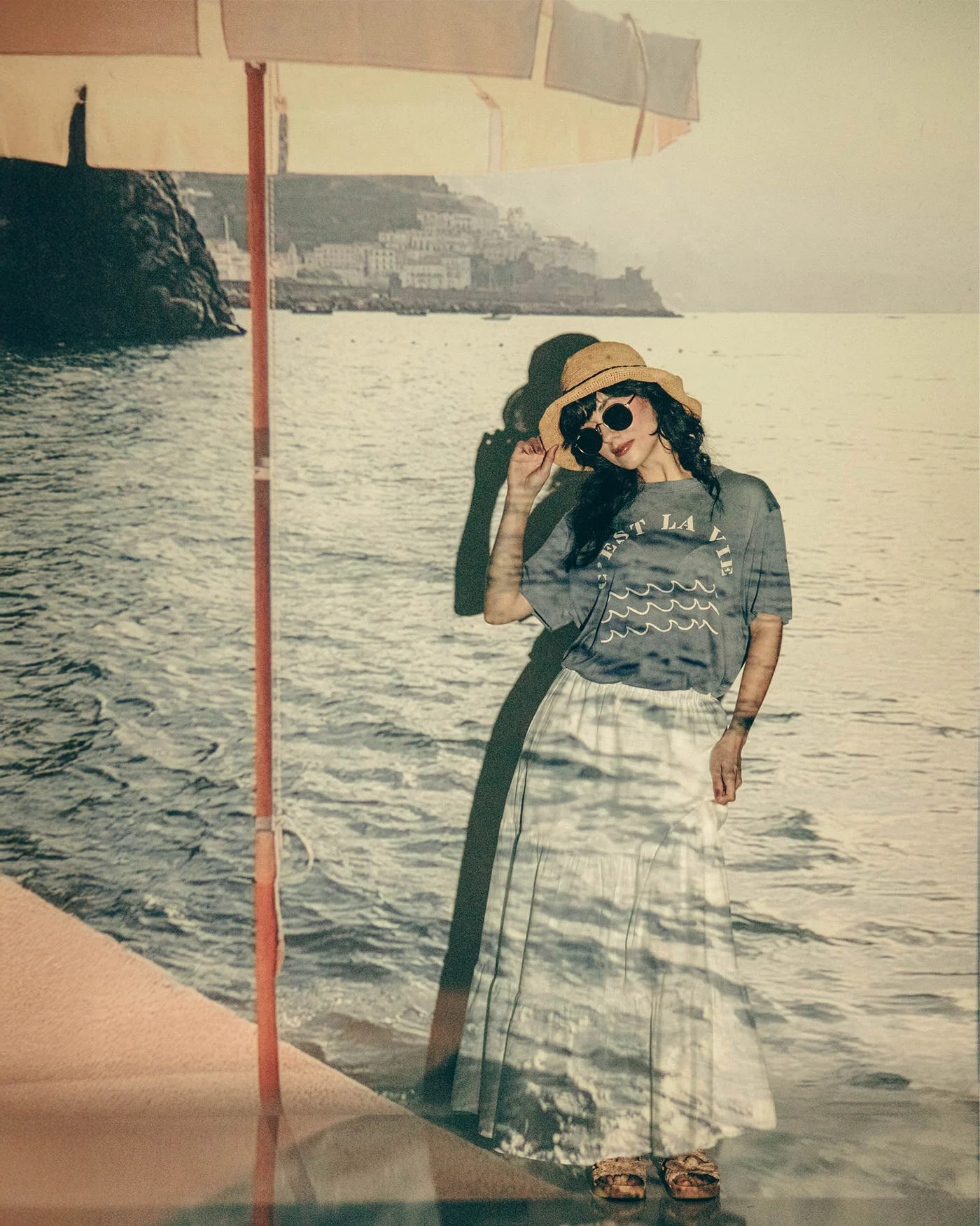 Women's C'est La Vie Vintage Tissue Tee - Image 3