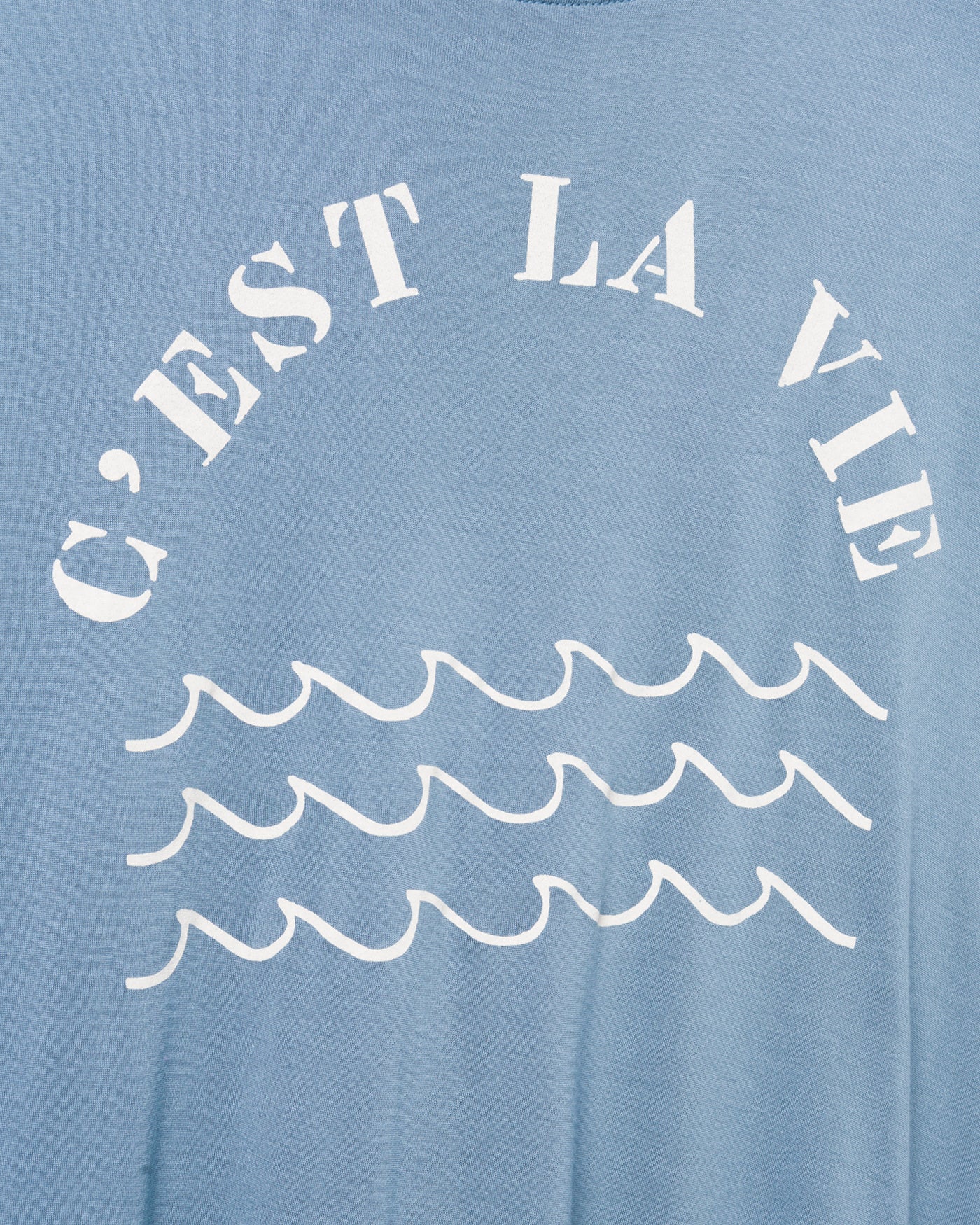 Women's C'est La Vie Vintage Tissue Tee - Image 5