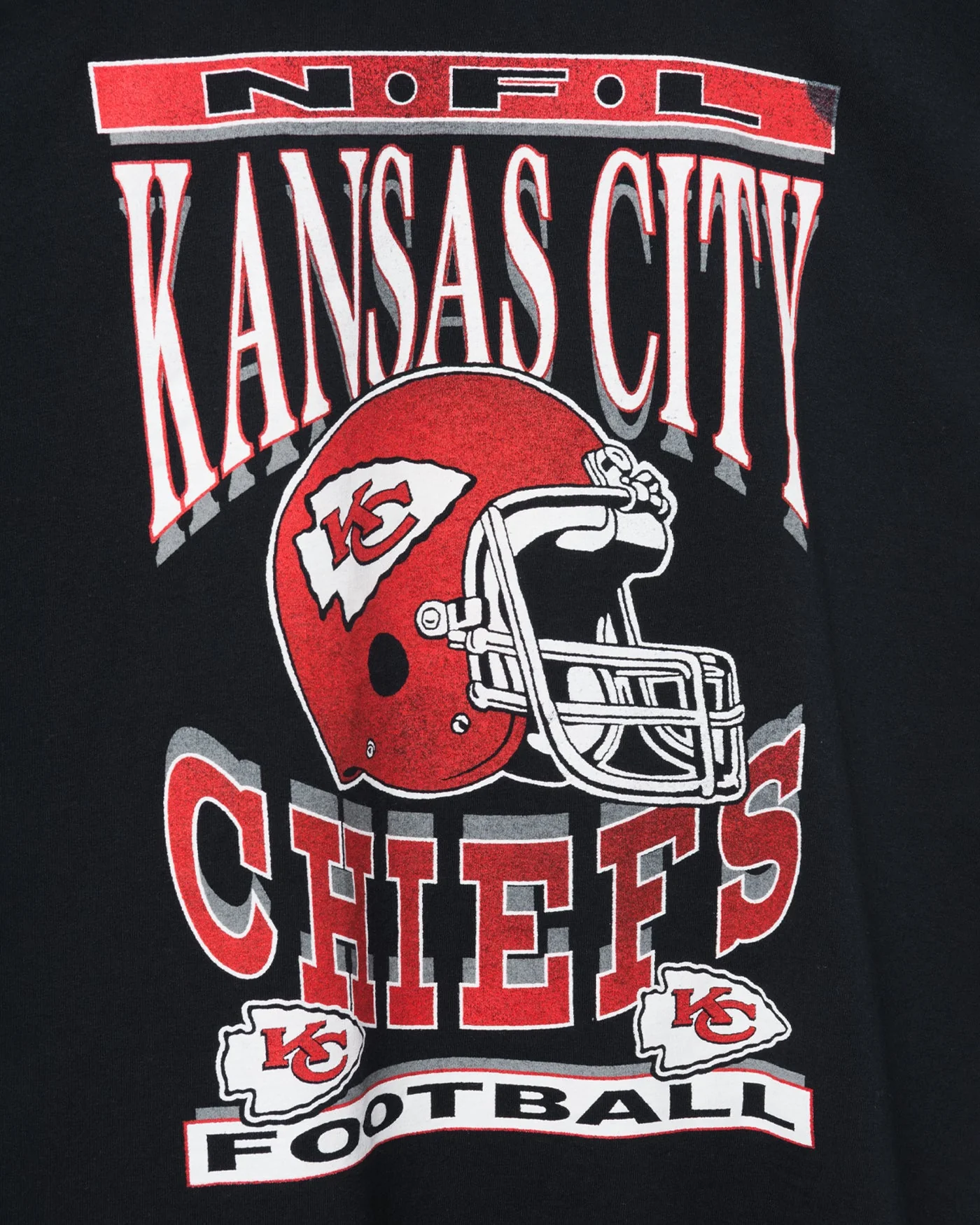 Women's Kansas City Chiefs Helmet Oversized Oversized Tee Dress - Image 5