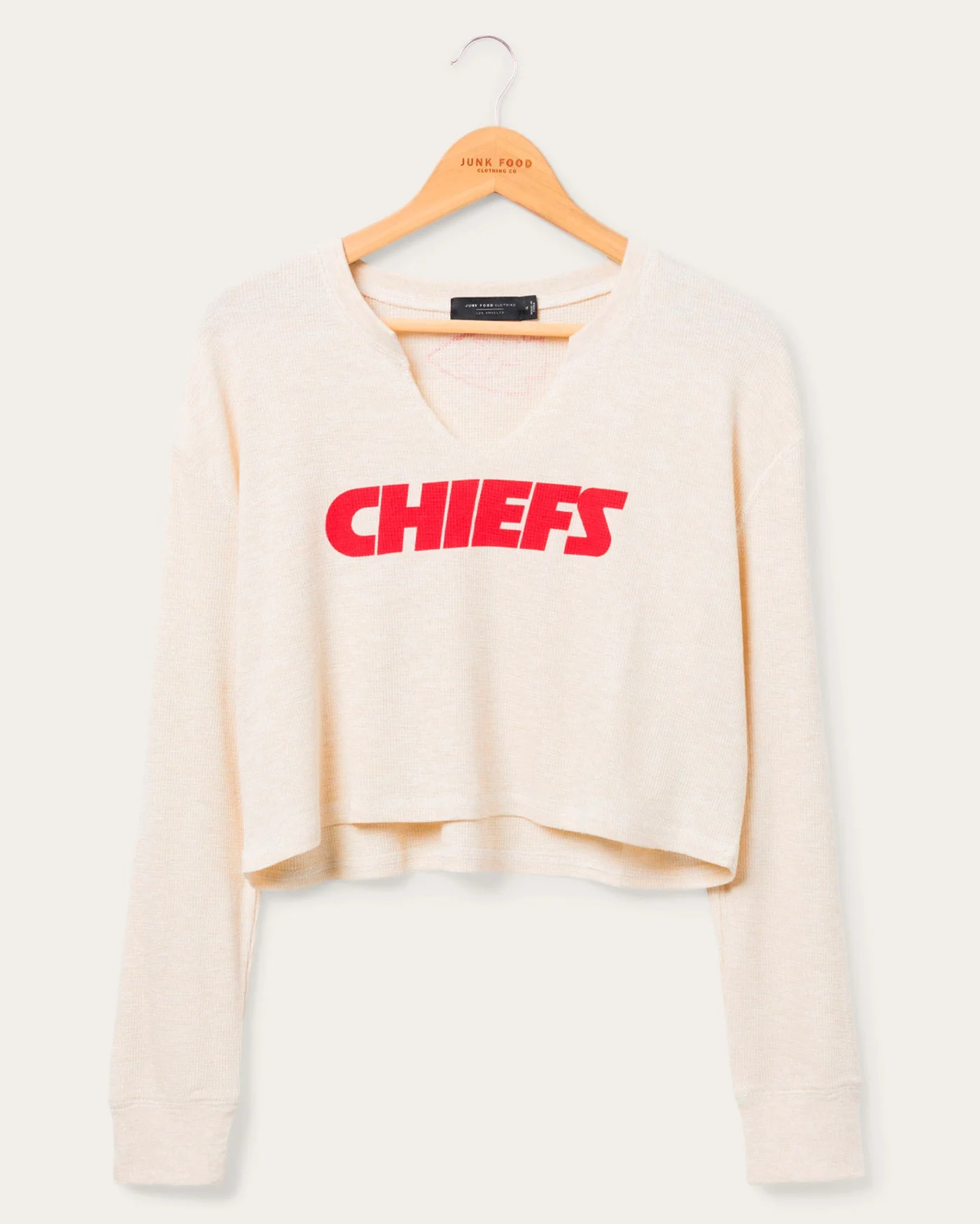 Women's Kansas City Chiefs Sunday Crop Thermal