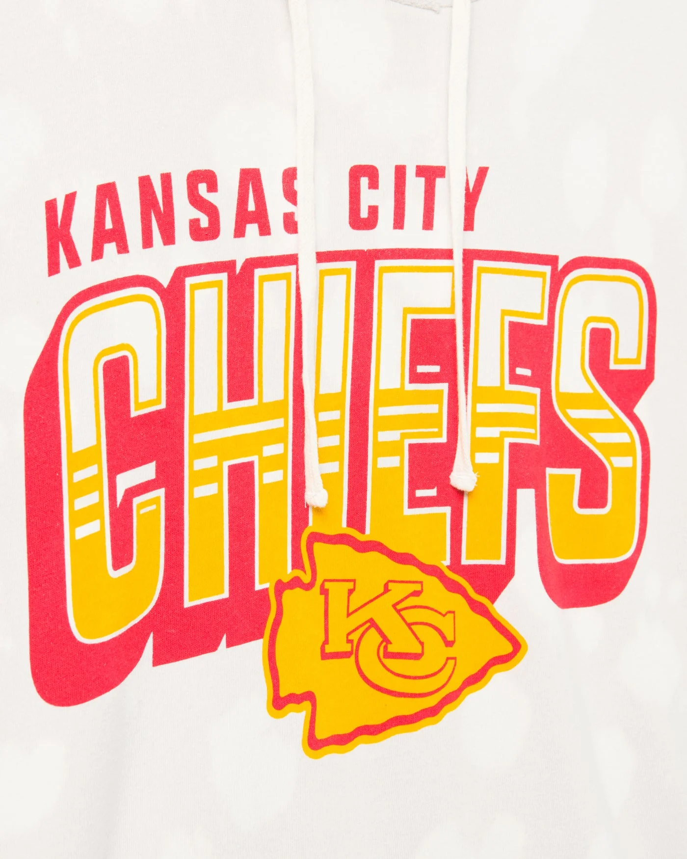 Womens Chiefs Touchdown Tie Dye Hoodie - Image 4