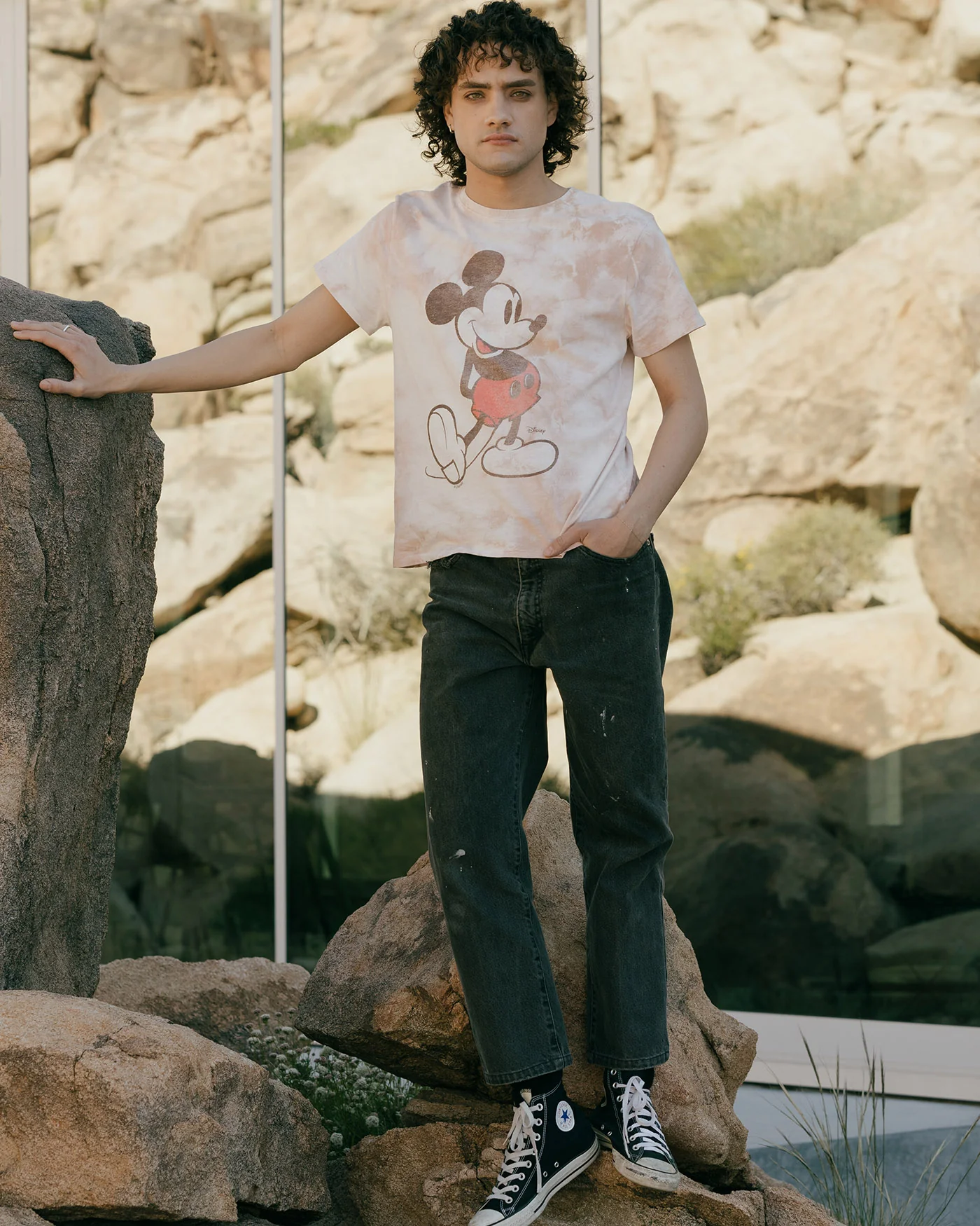 Women's Classic Mickey Vintage Tee - Image 2