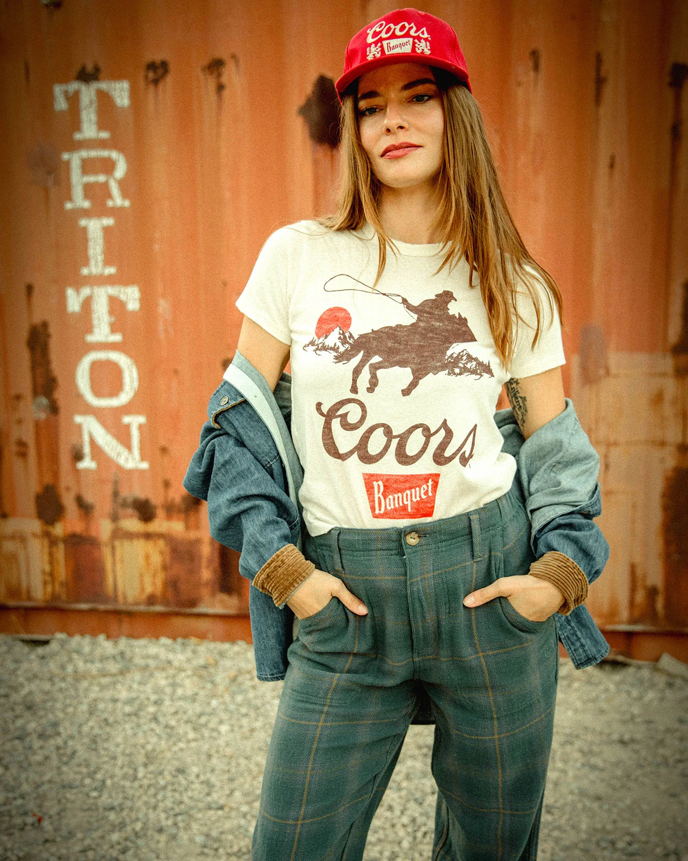 Women's Coors Banquet Cowboy Original Tee - Image 2