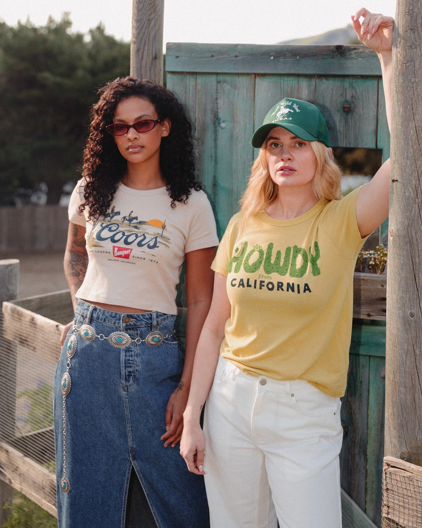 Women's Coors Golden Beer Baby Tee - Image 2