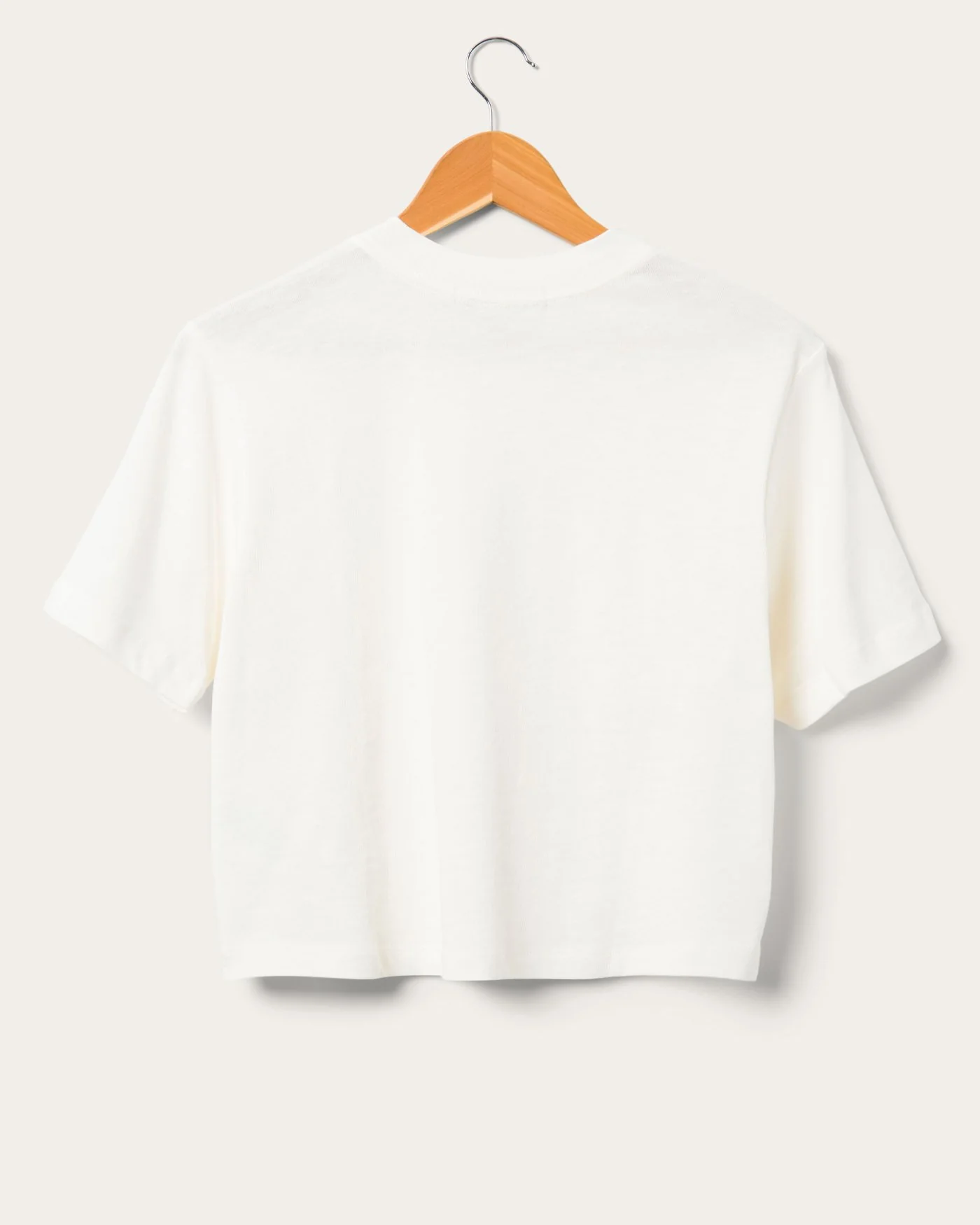 Women's Crop Mock Neck Tee - Image 4