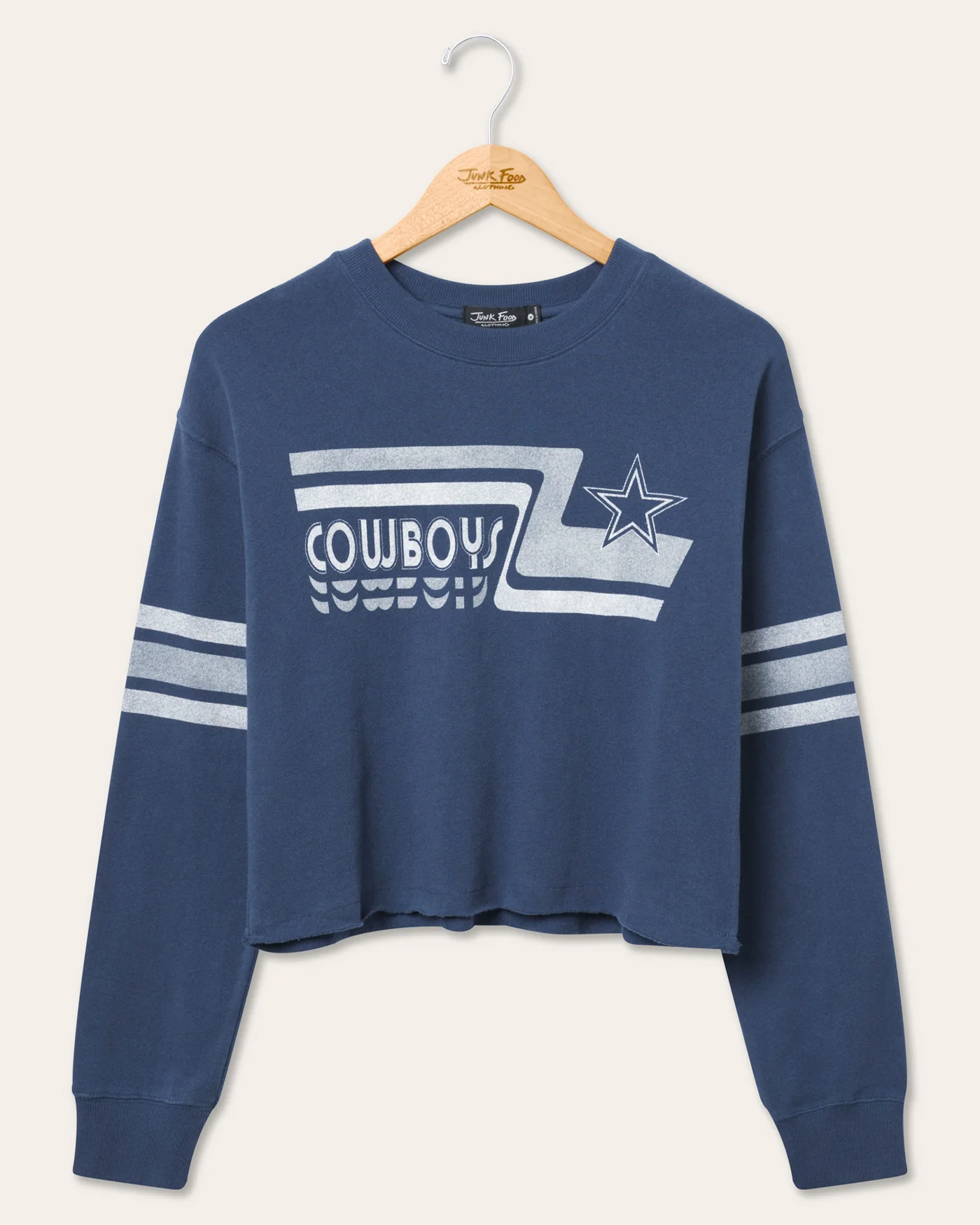 Women's Dallas Cowboys Retro Crop Fleece