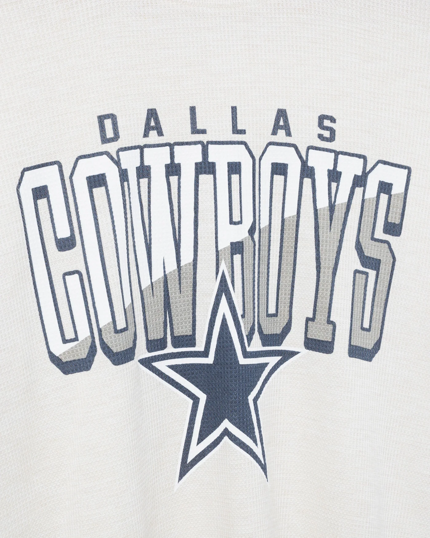 Women's Dallas Cowboys Slant Crop Thermal - Image 3